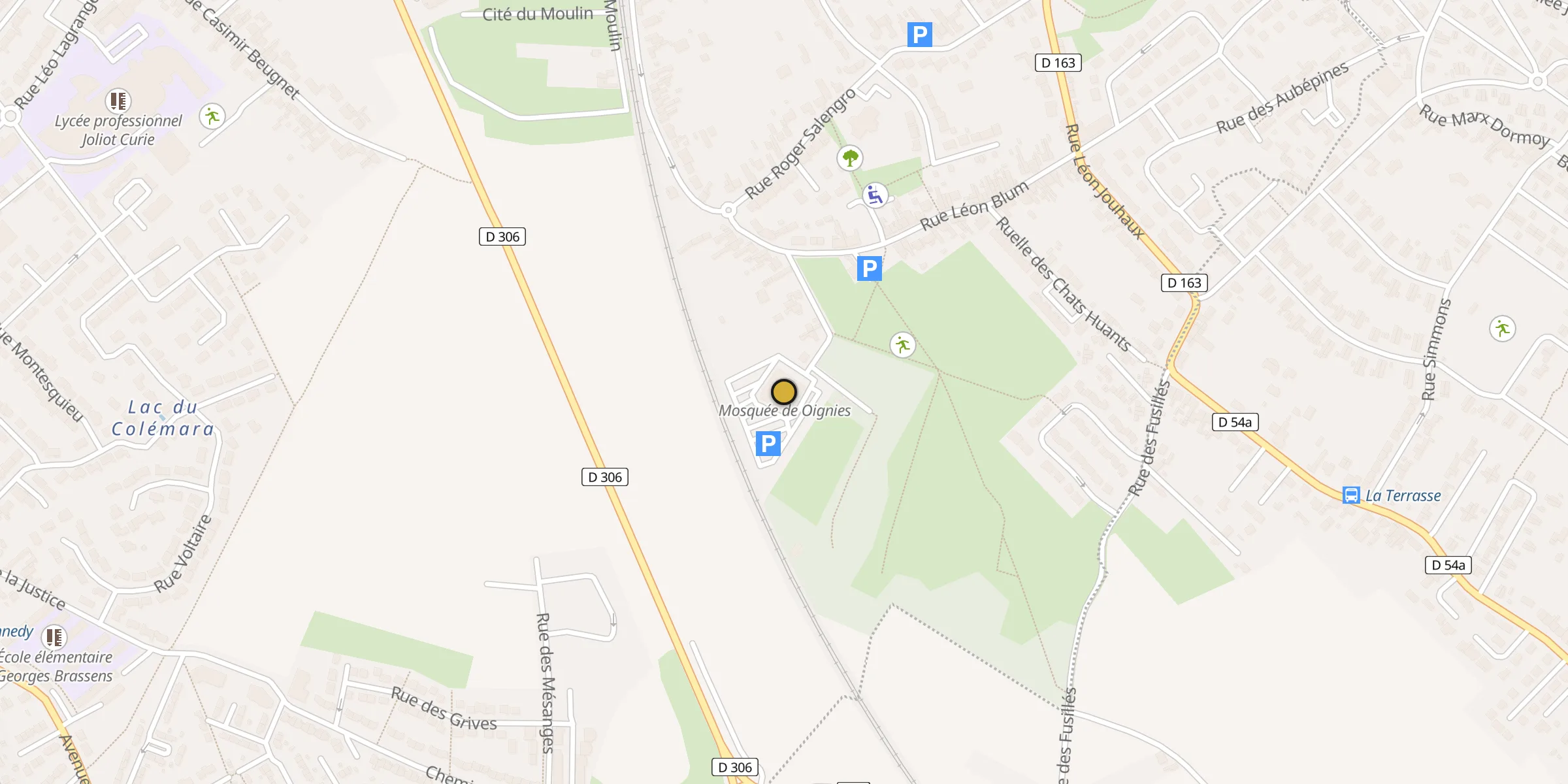 Carte des mosquées {aville}
