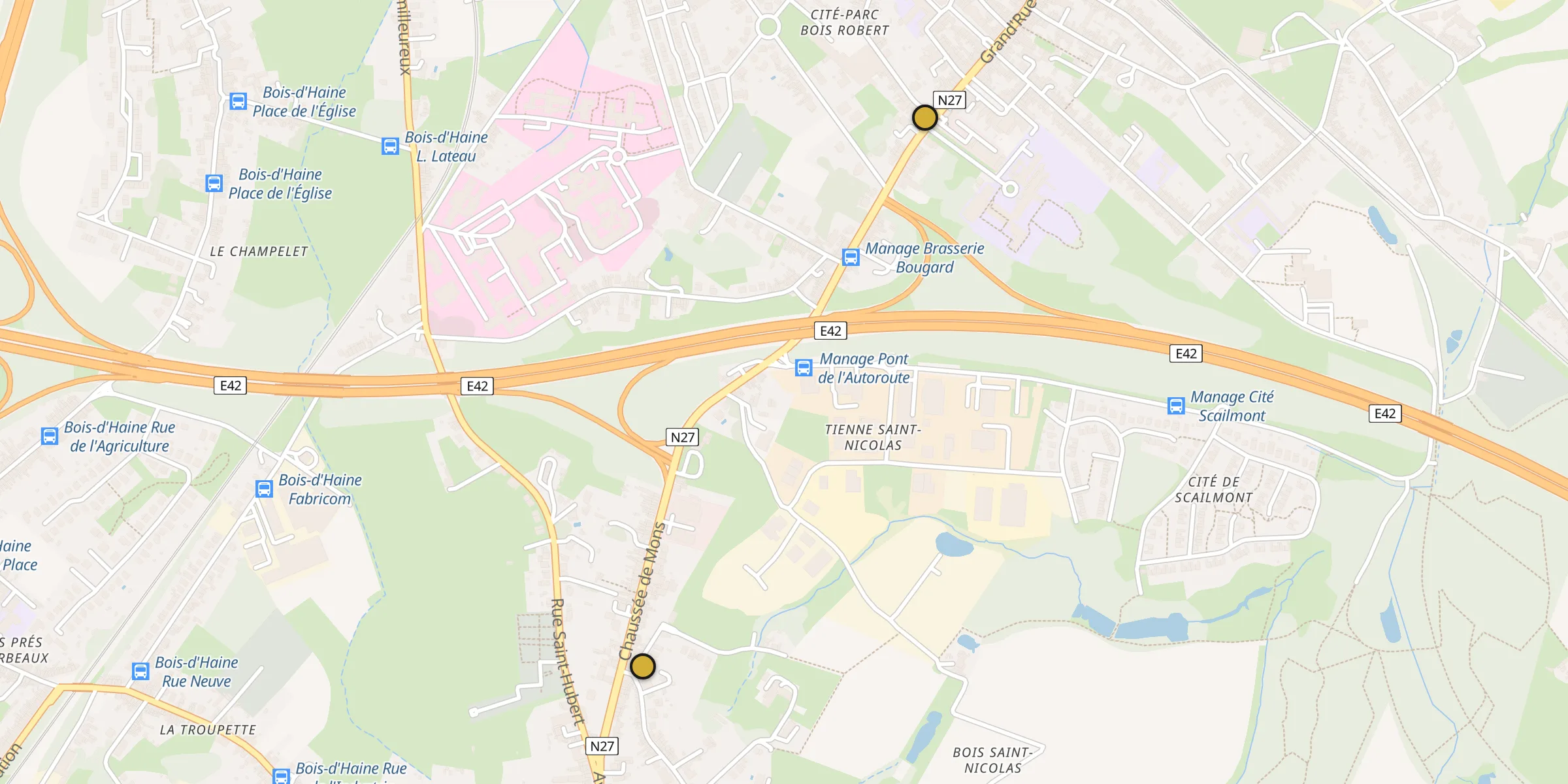 Carte des mosquées {aville}