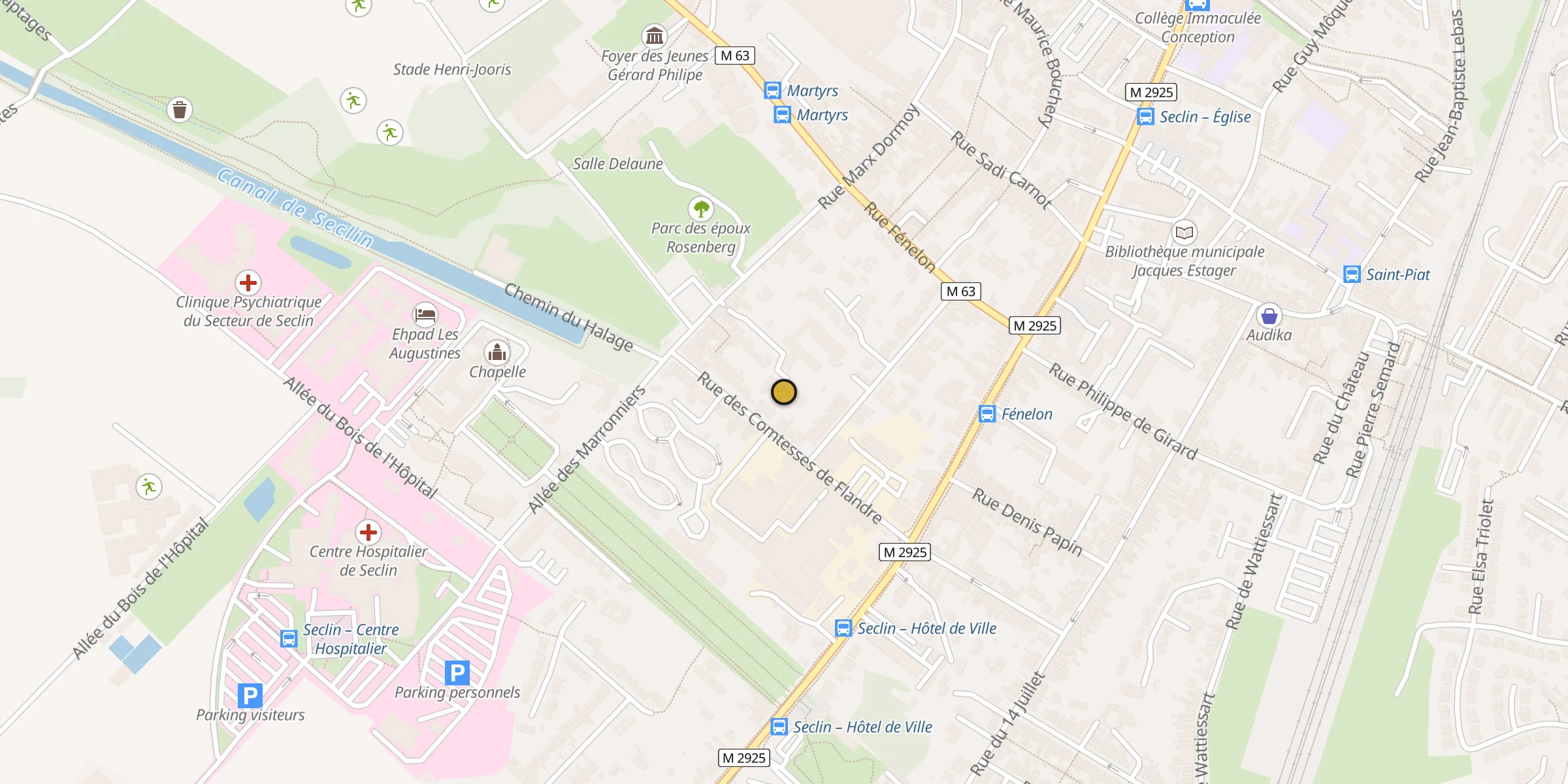 Carte des mosquées {aville}