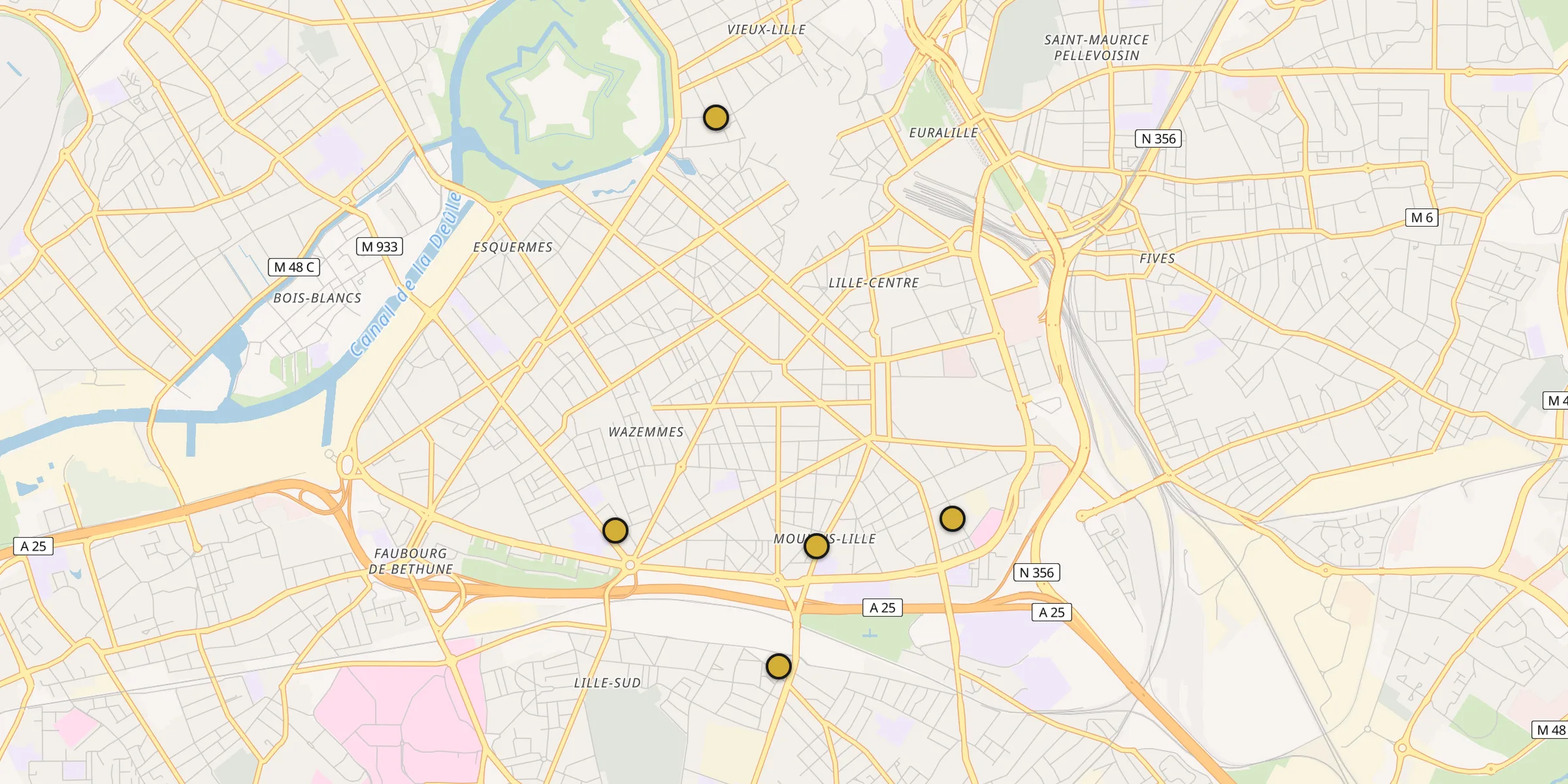Carte des mosquées {aville}