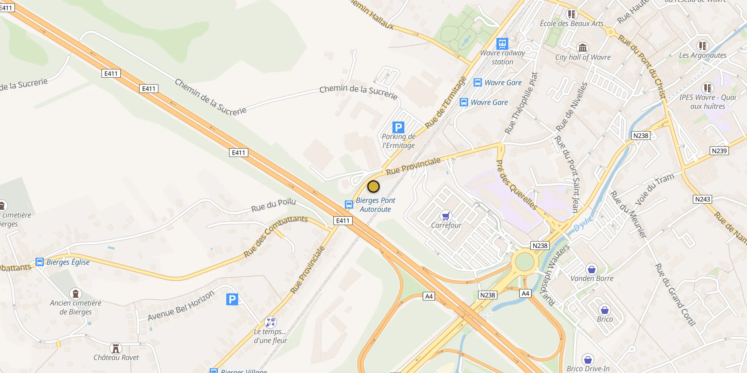 Carte des mosquées {aville}