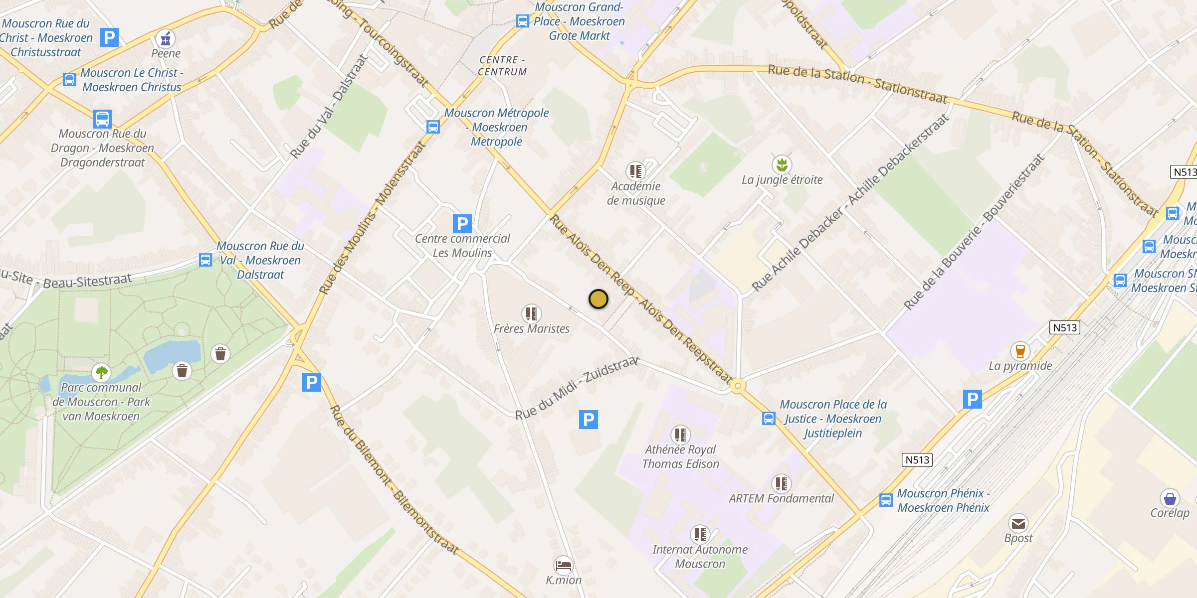 Carte des mosquées {aville}