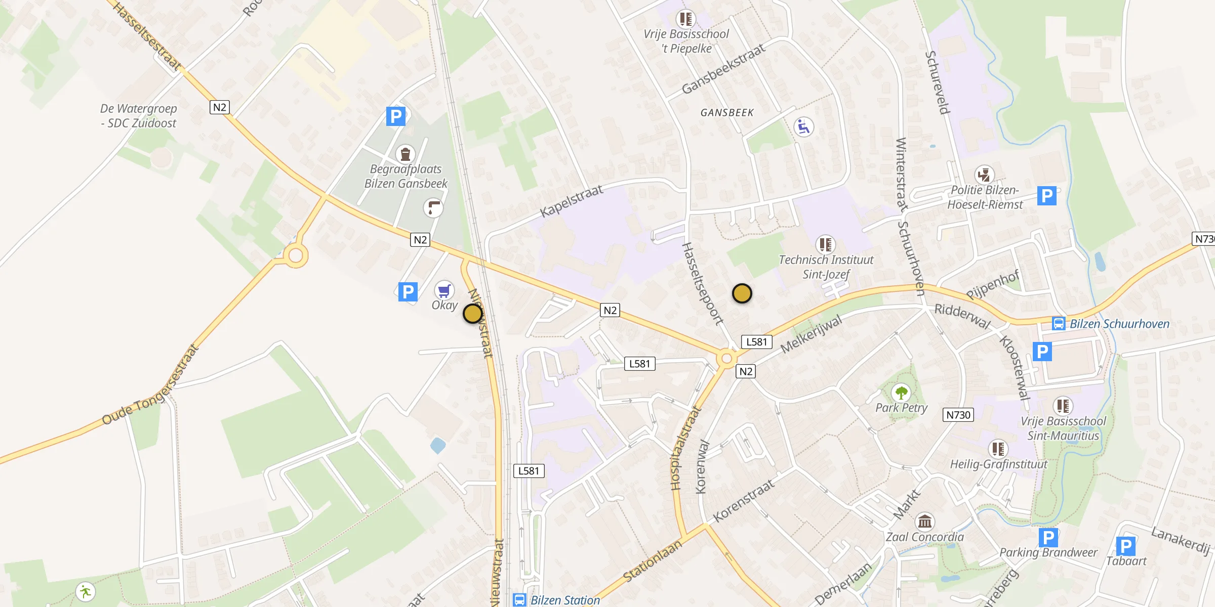 Carte des mosquées {aville}