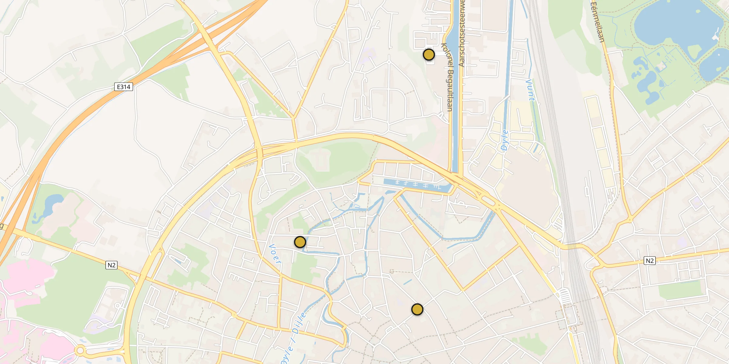 Carte des mosquées {aville}