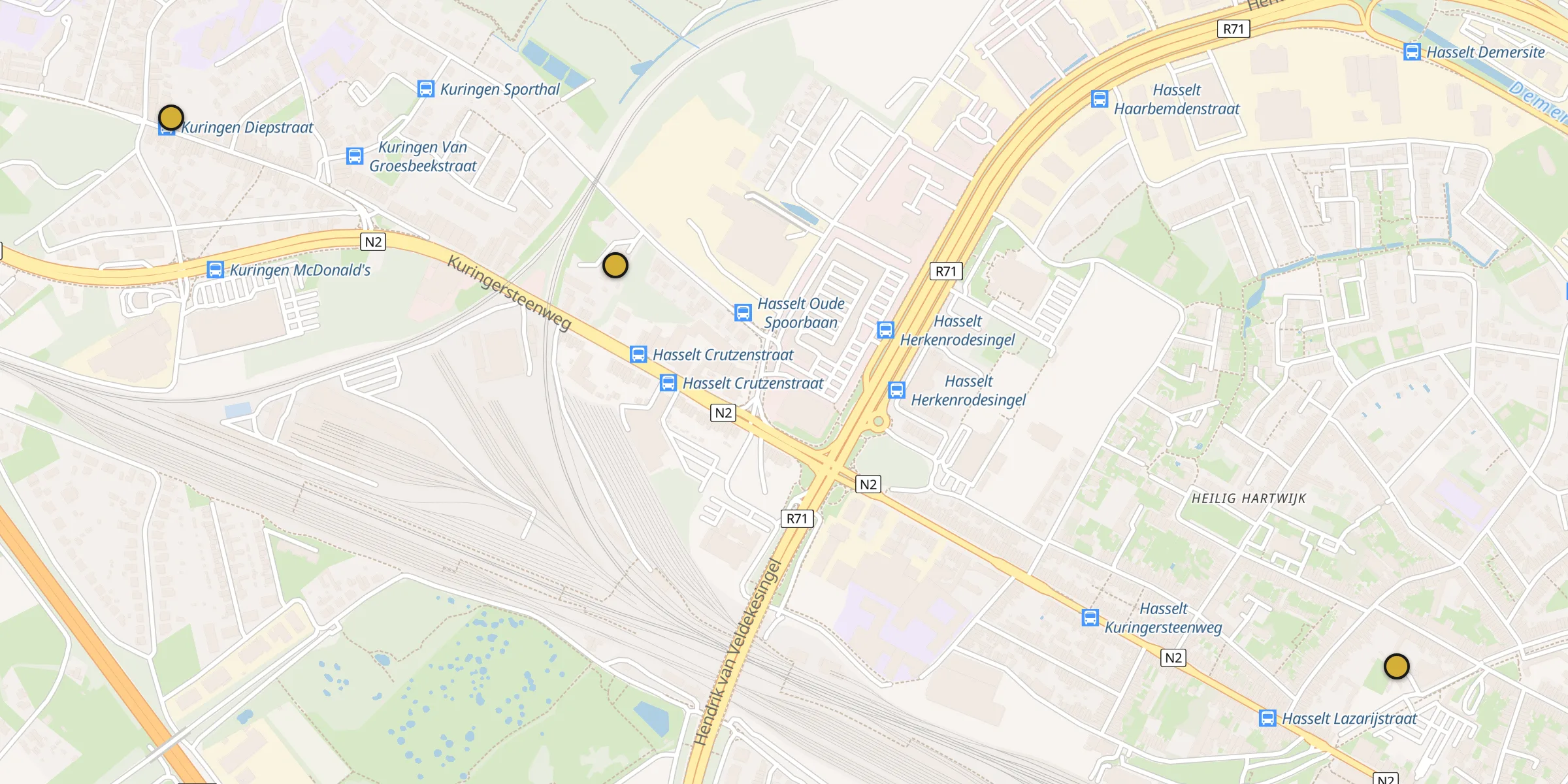 Carte des mosquées {aville}