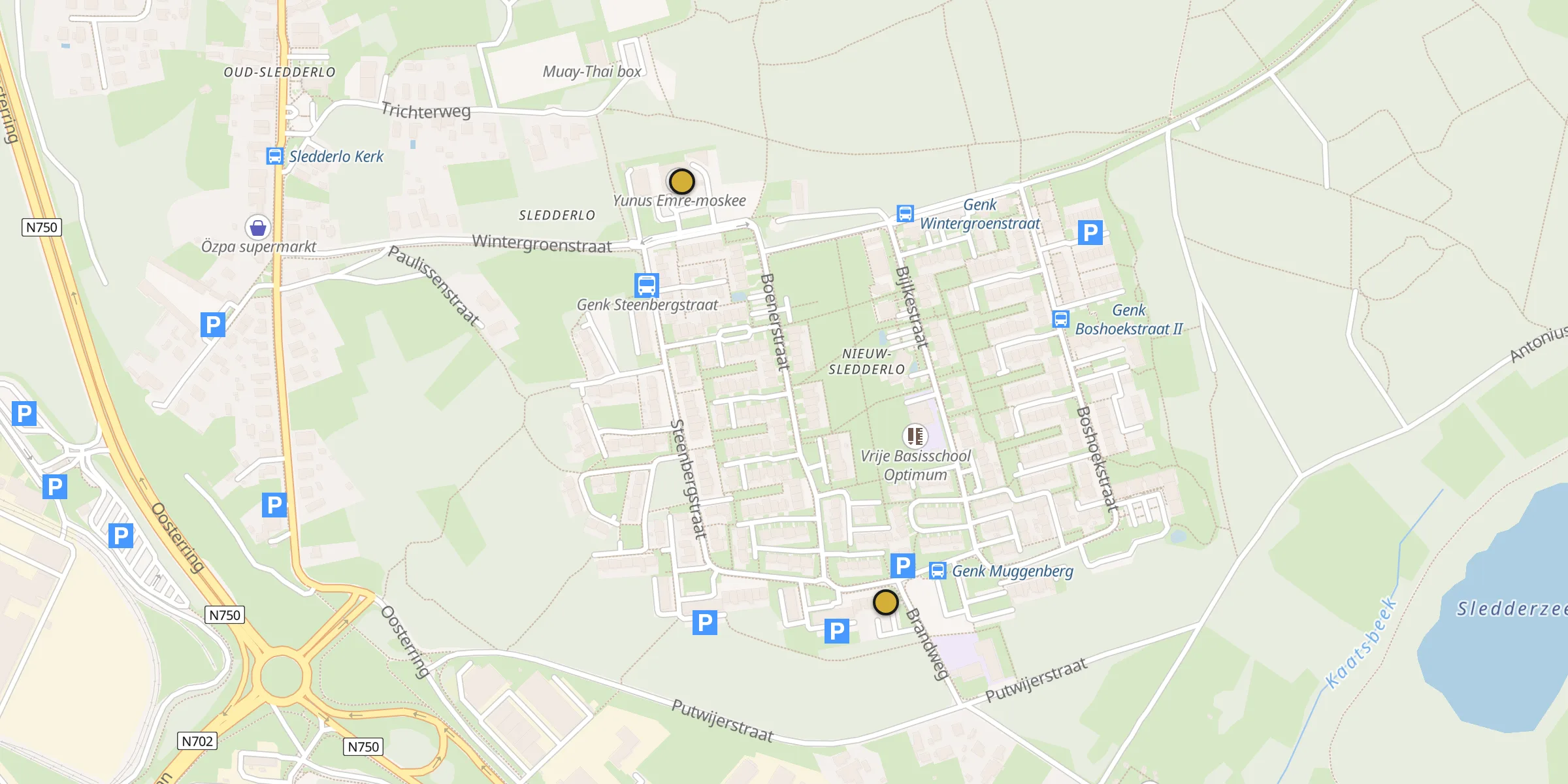 Carte des mosquées {aville}