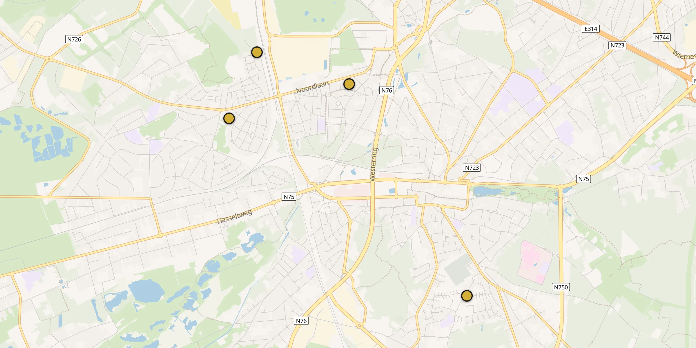 Carte des mosquées {aville}