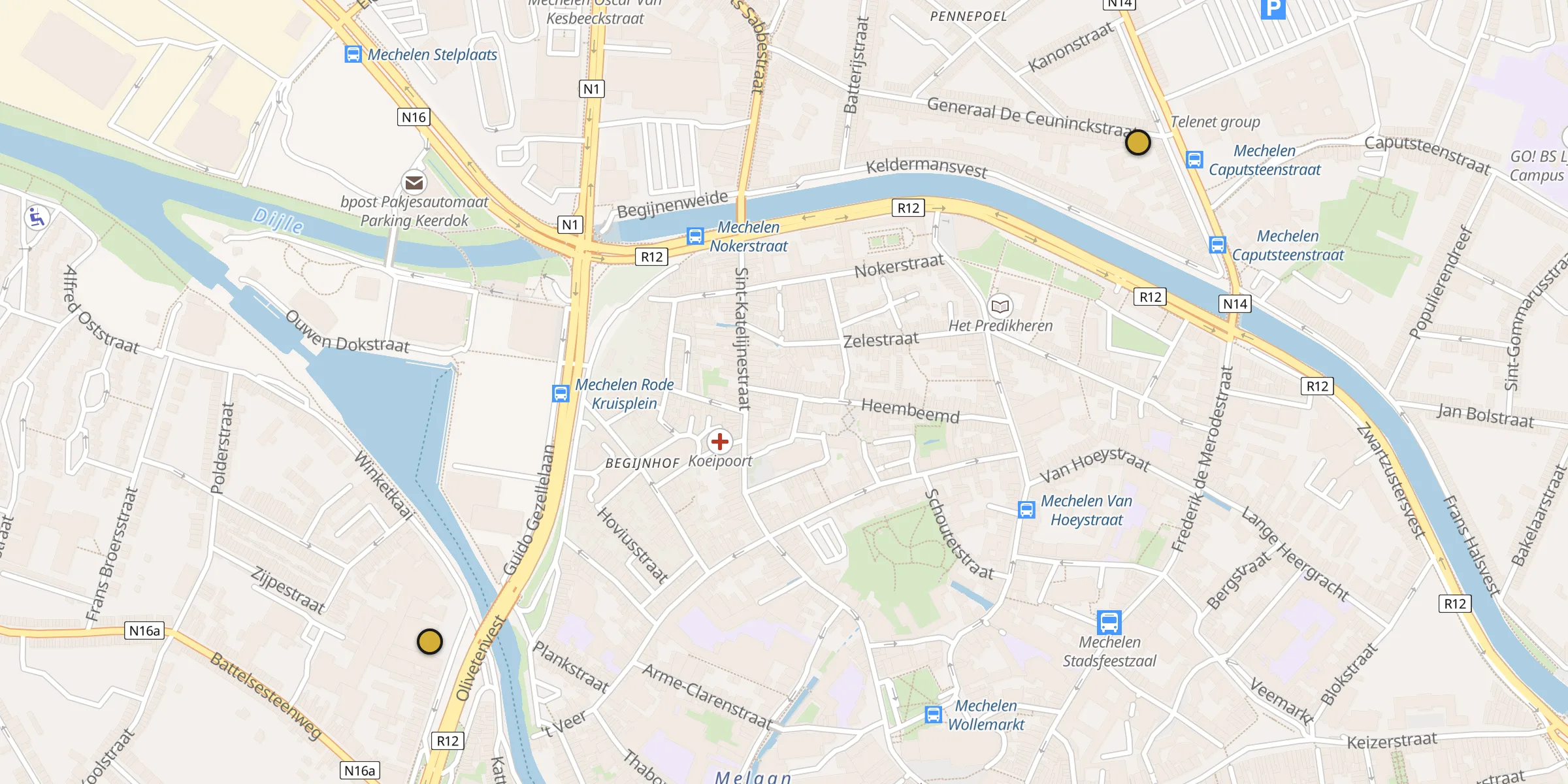 Carte des mosquées {aville}