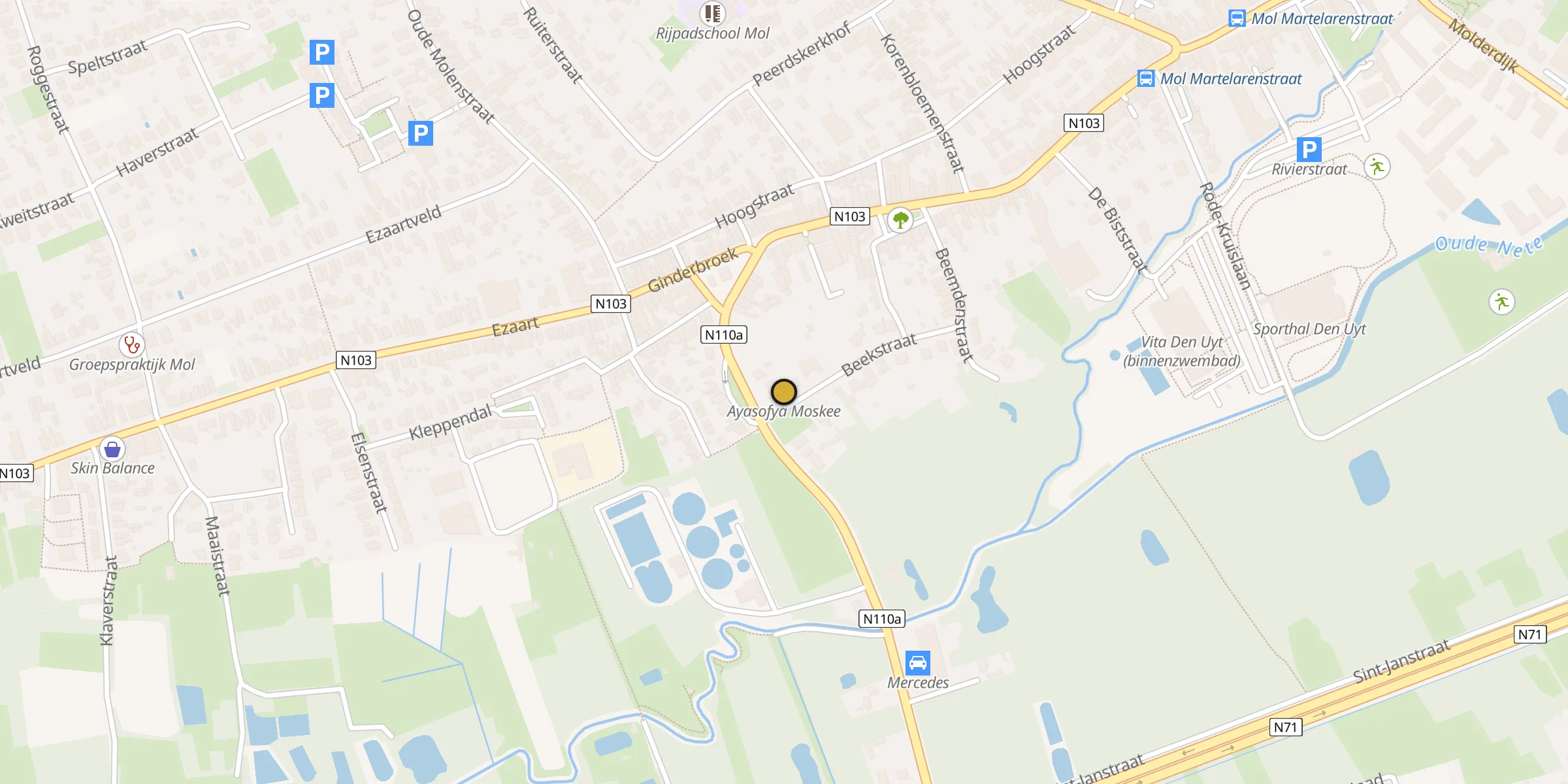 Carte des mosquées {aville}