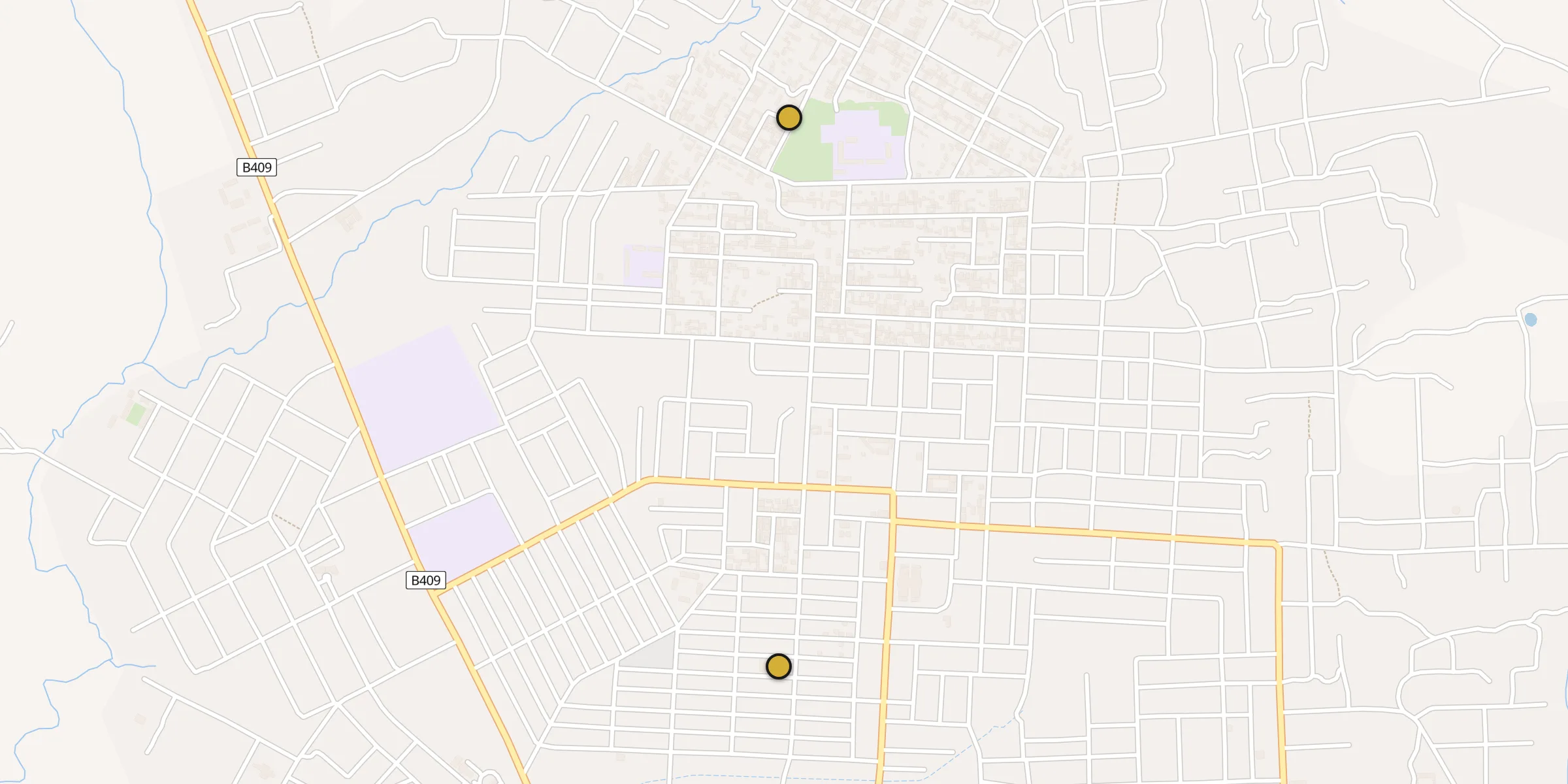 Plan des mosquées à Bouaflé : cliquez sur un point pour voir la fiche