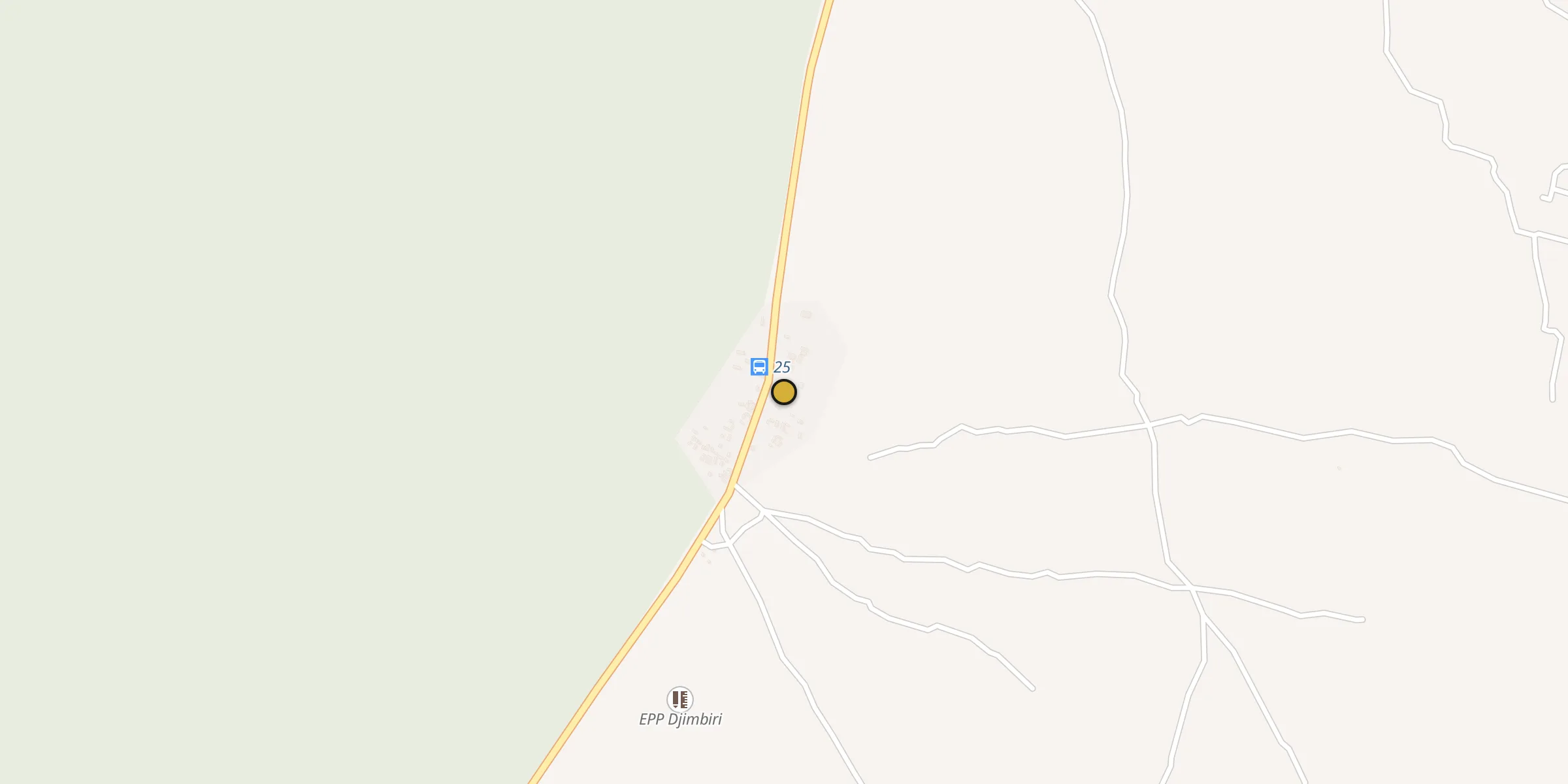 Plan des mosquées à Bassar : cliquez sur un point pour voir la fiche