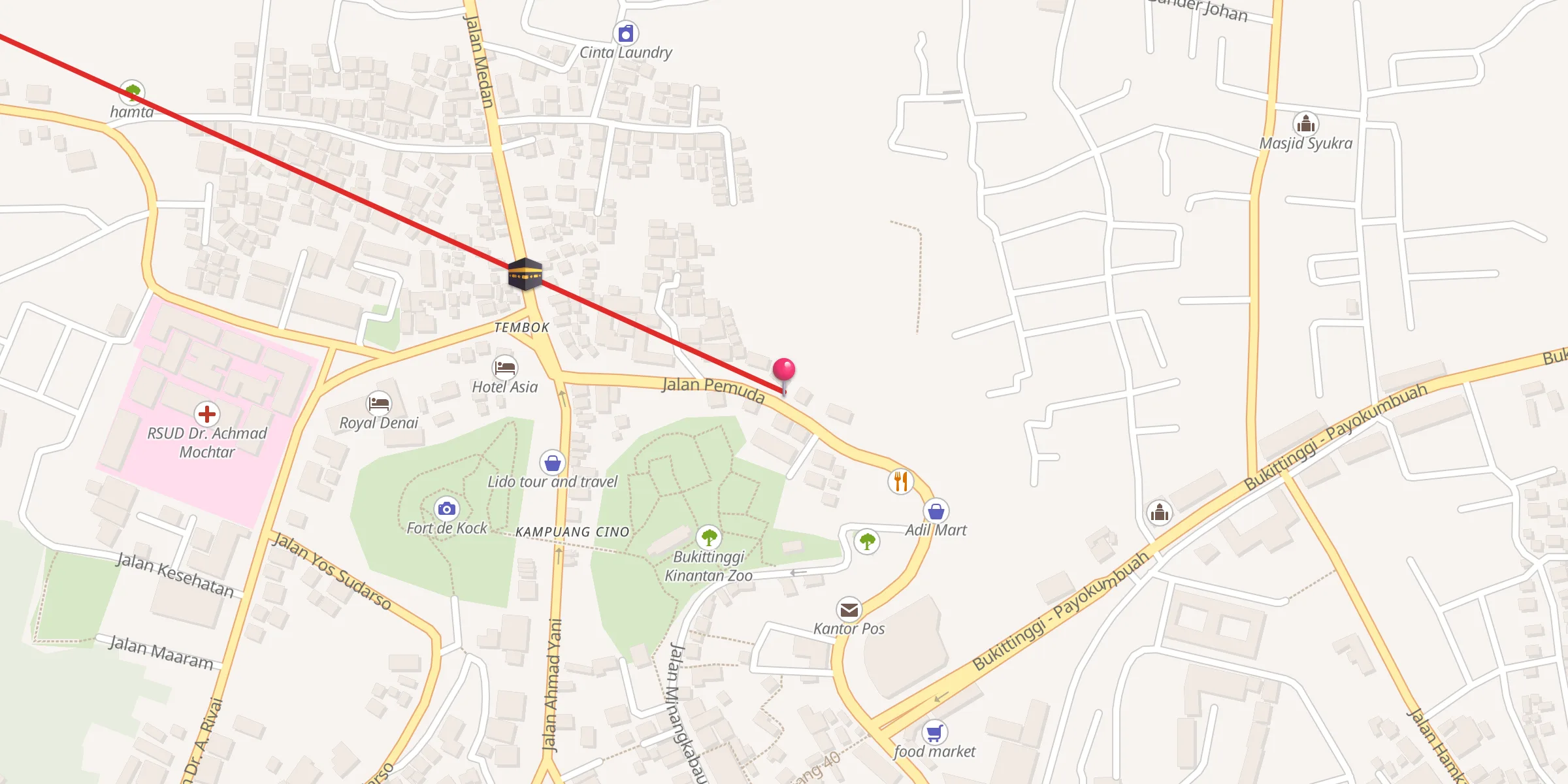 Carte de localisation : Masjid Darul Ikhlas