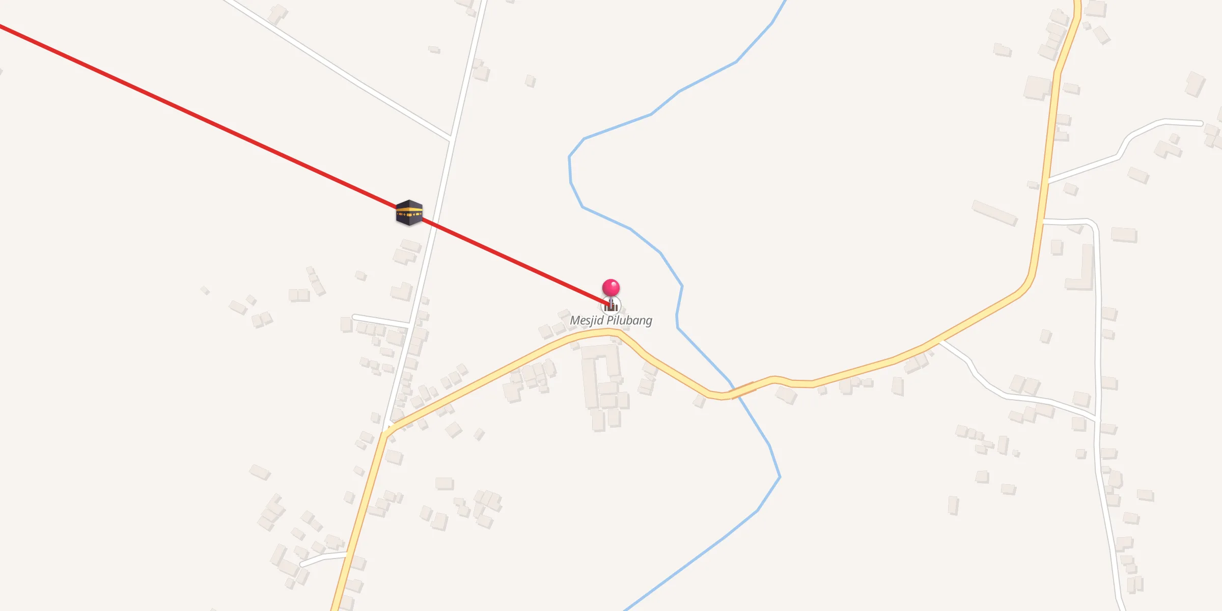 Carte de localisation : Mesjid Pilubang