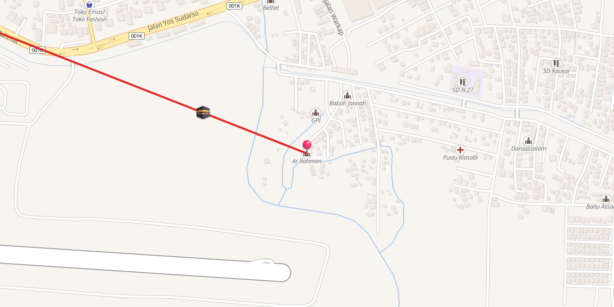 Carte de localisation : Ar Rahman
