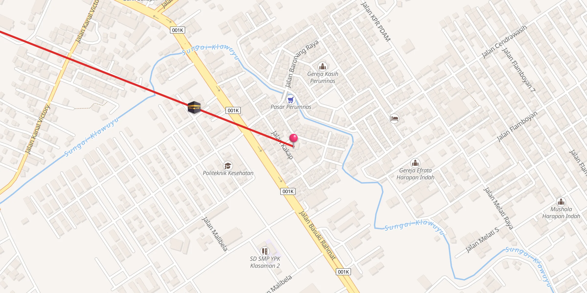 Carte de localisation : Masjid Al-Ikhlas Perumnas