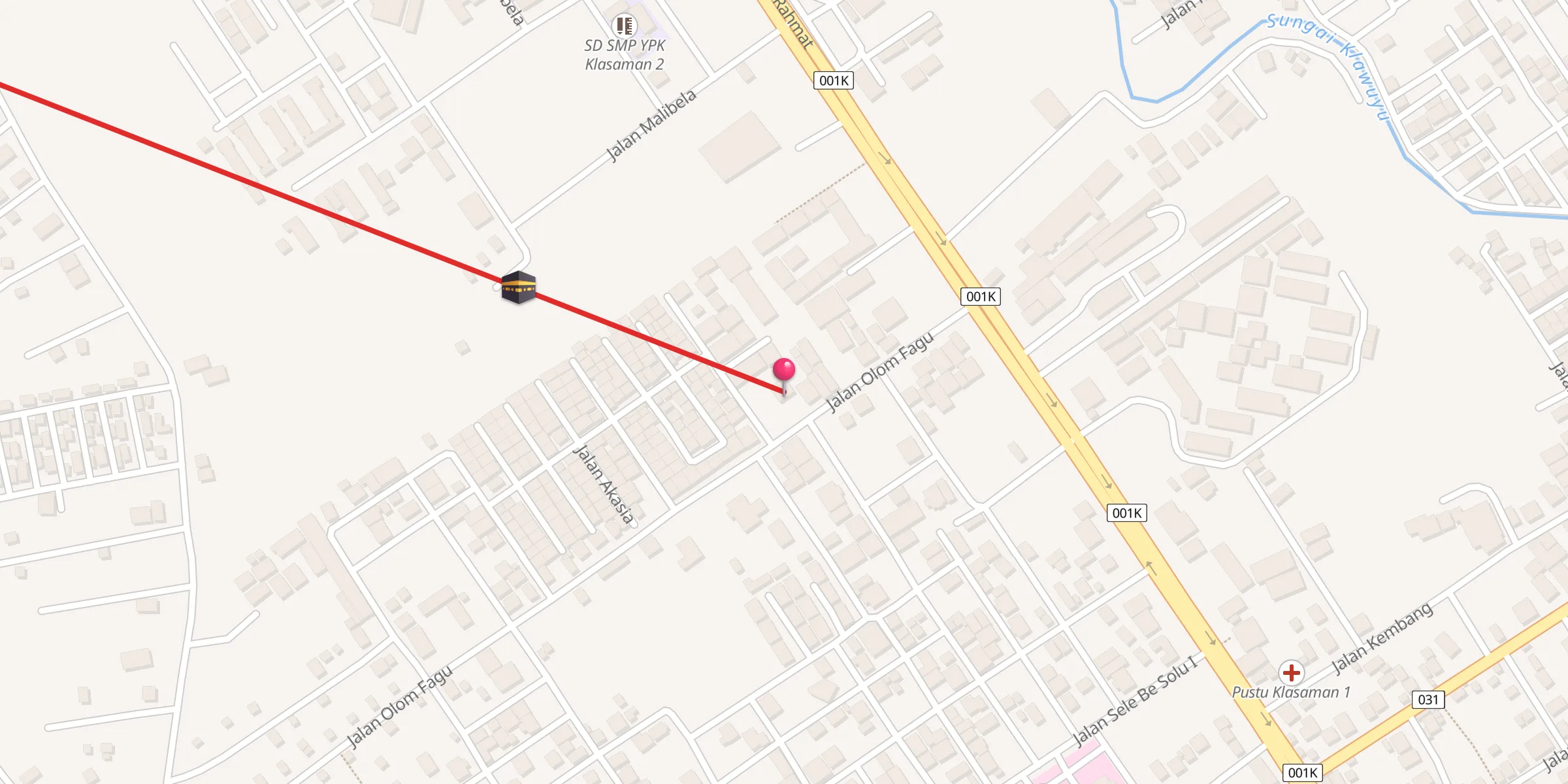 Carte de localisation : Masjid Al Ihsan