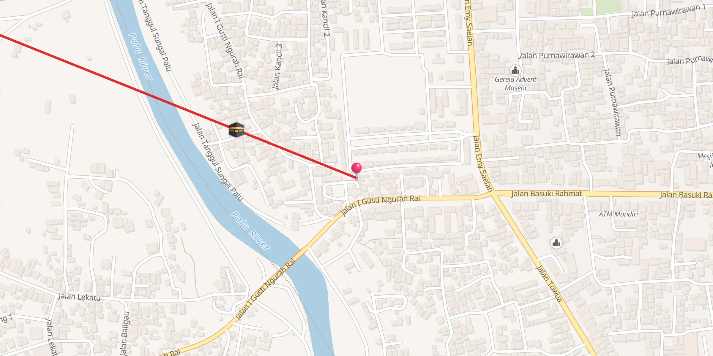 Carte de localisation : Masjid Ainun Jaariyah