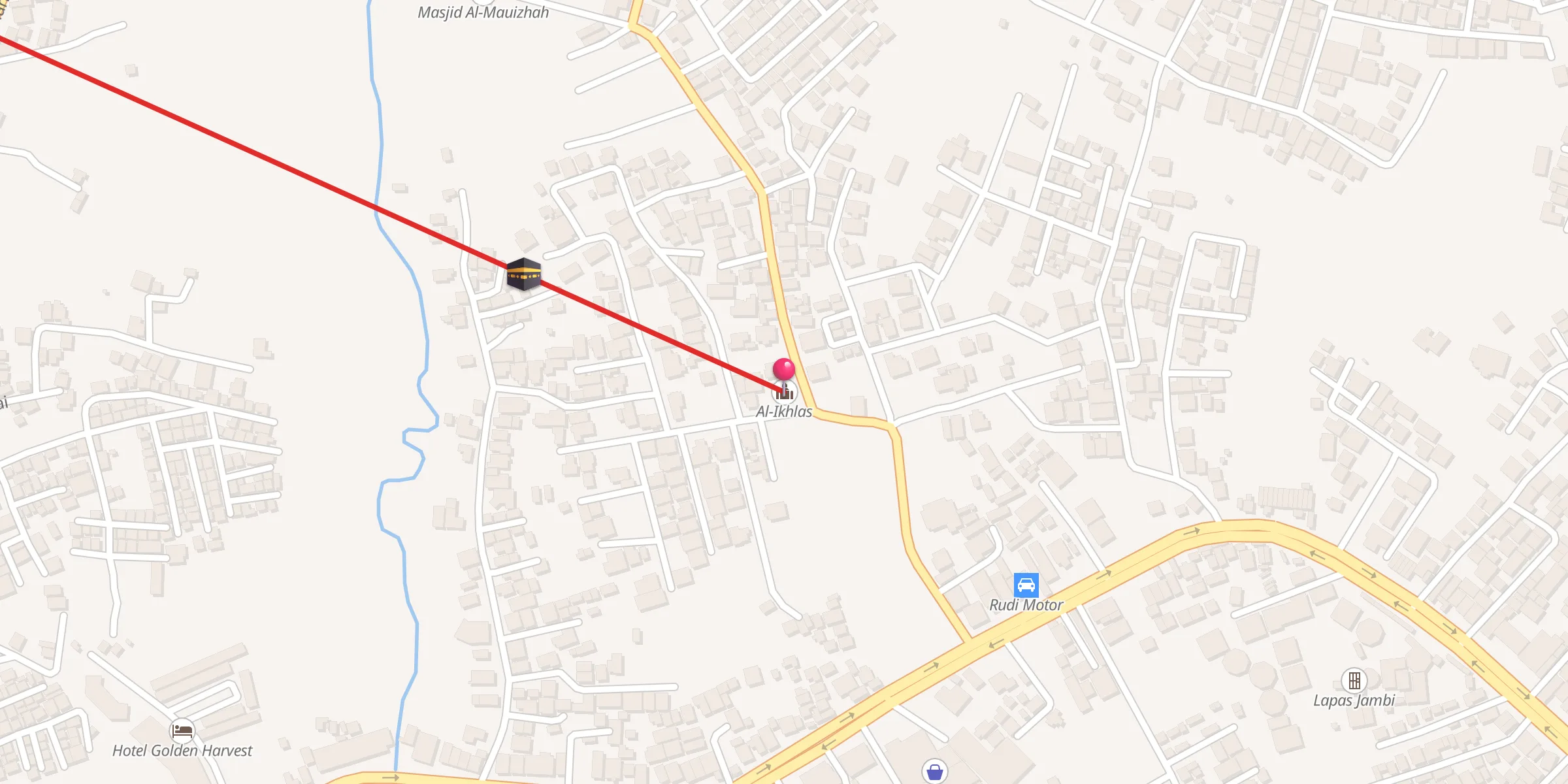 Carte de localisation : Al-Ikhlas