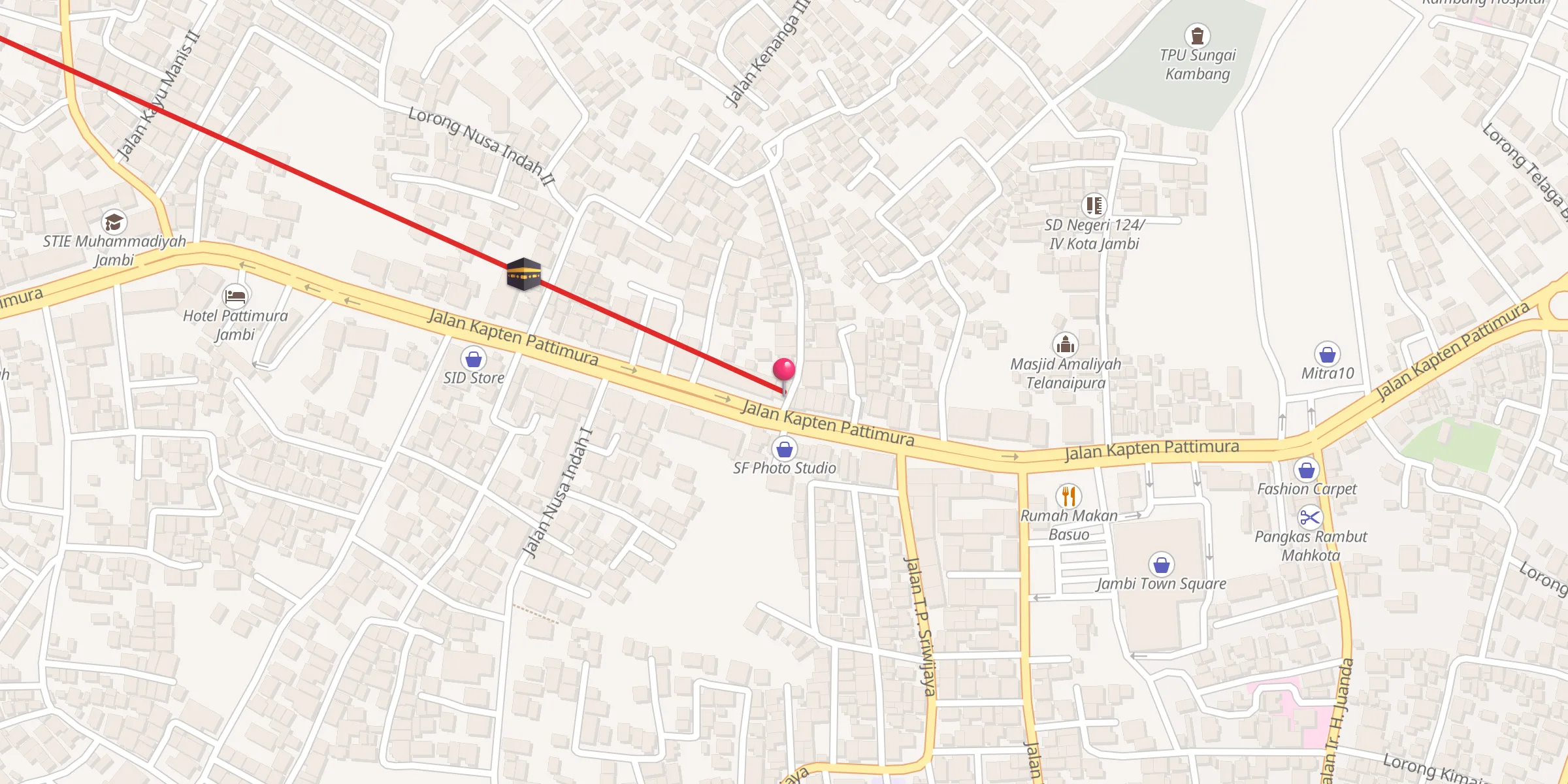 Carte de localisation : Al-Ikhlas
