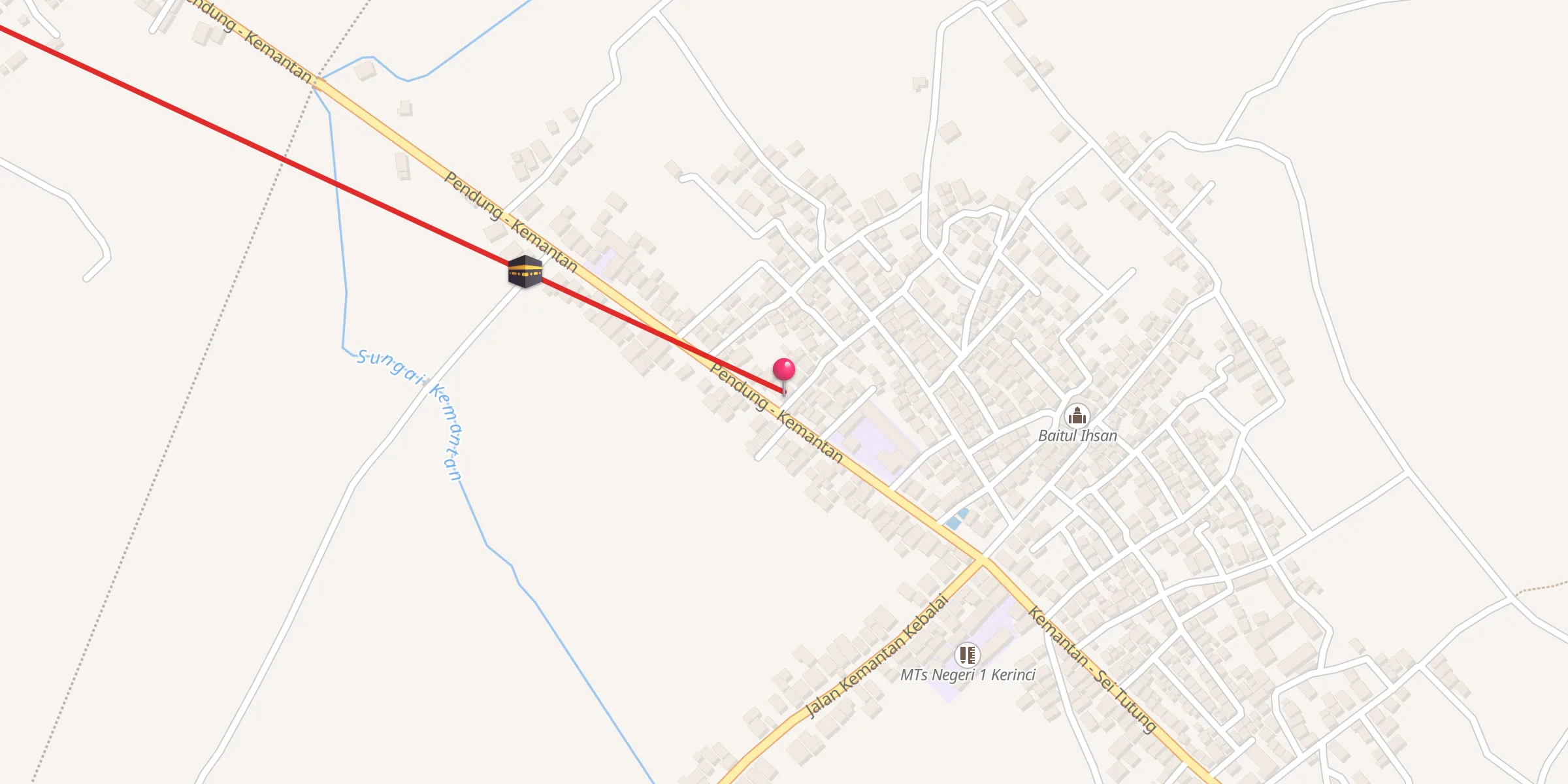 Carte de localisation : Al-Falah