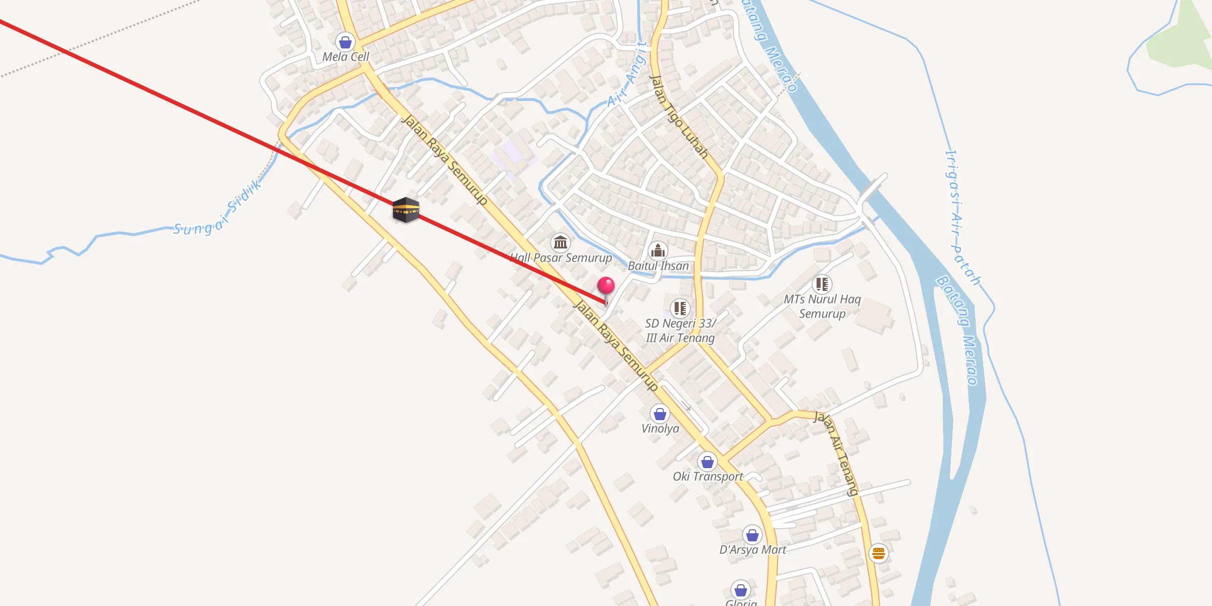 Carte de localisation : Al-Azhar