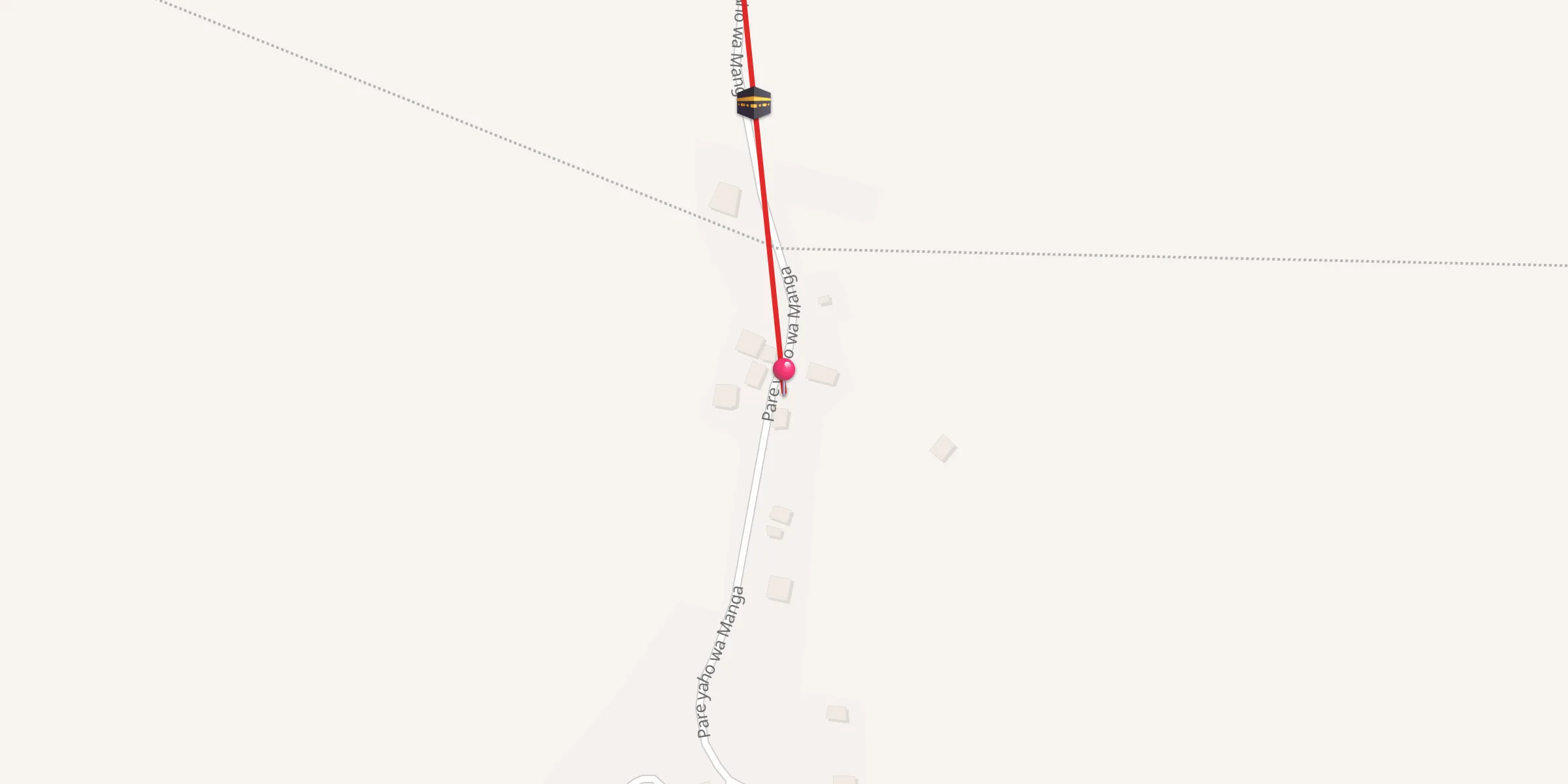 Carte de localisation : Mosquée Mze Hassani Mmadi