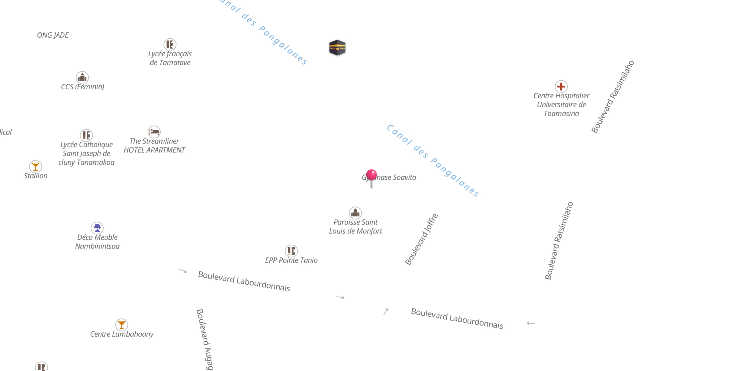 Carte de localisation : Mosquée Khoja Shia Ithna Asheri