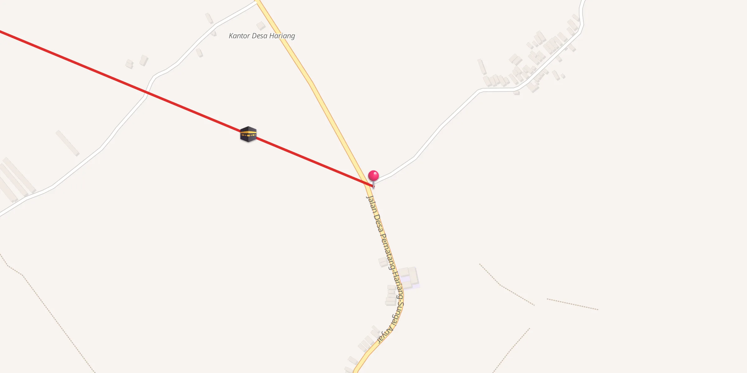 Carte de localisation : Langgar Al-Misbahul Ihsan