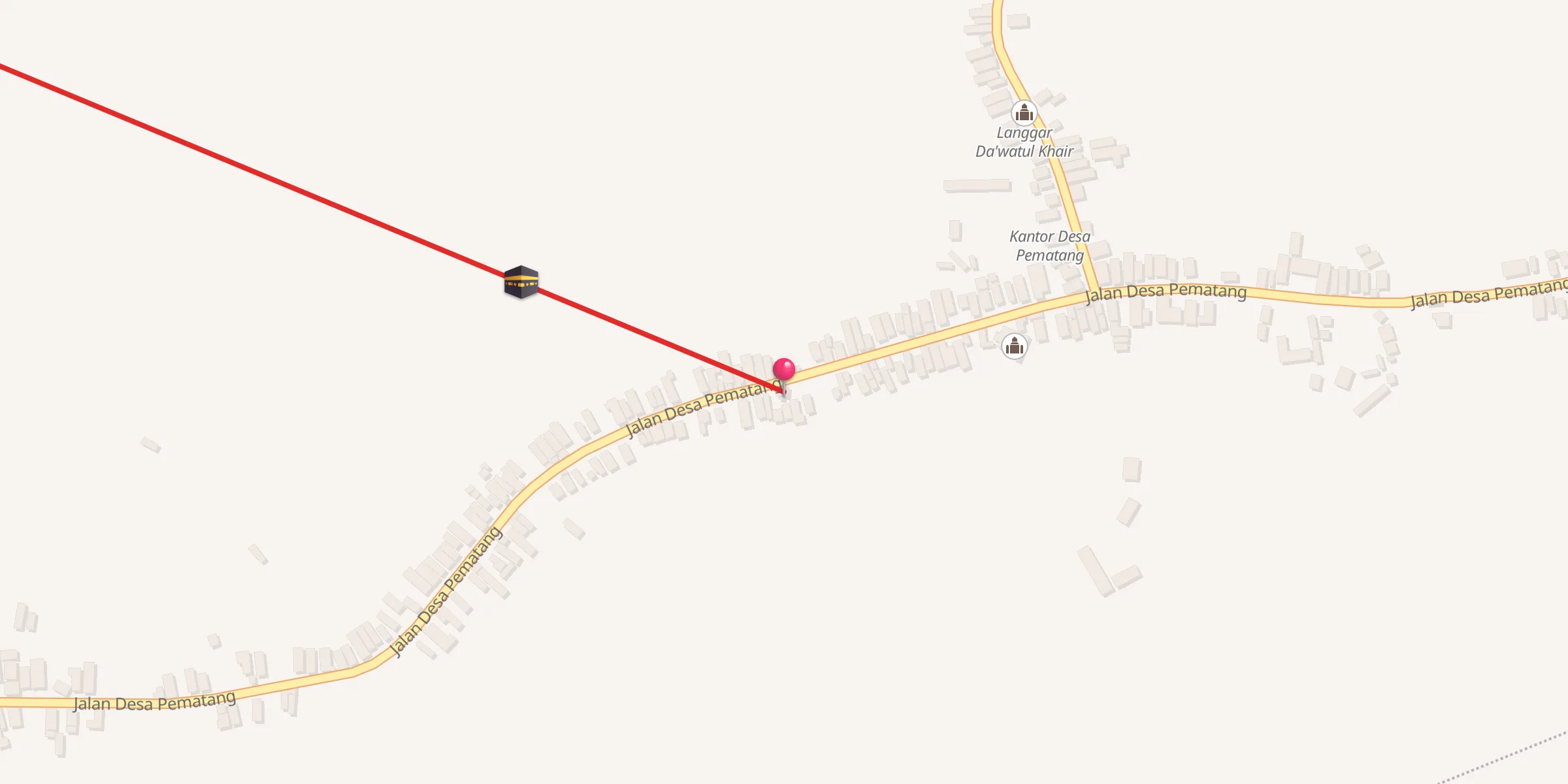 Carte de localisation : Langgar Darul Aman