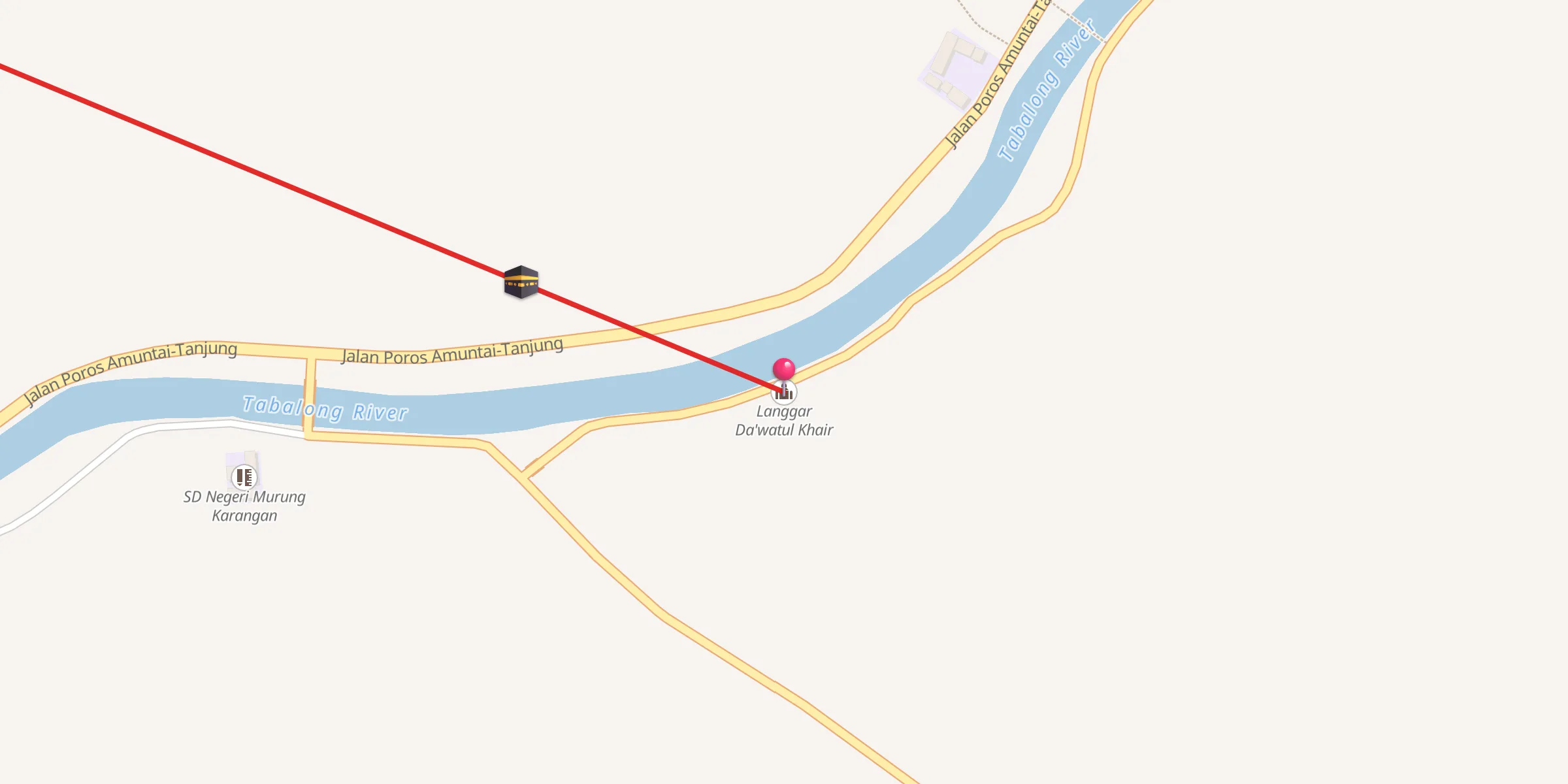 Carte de localisation : Langgar Da'watul Khair