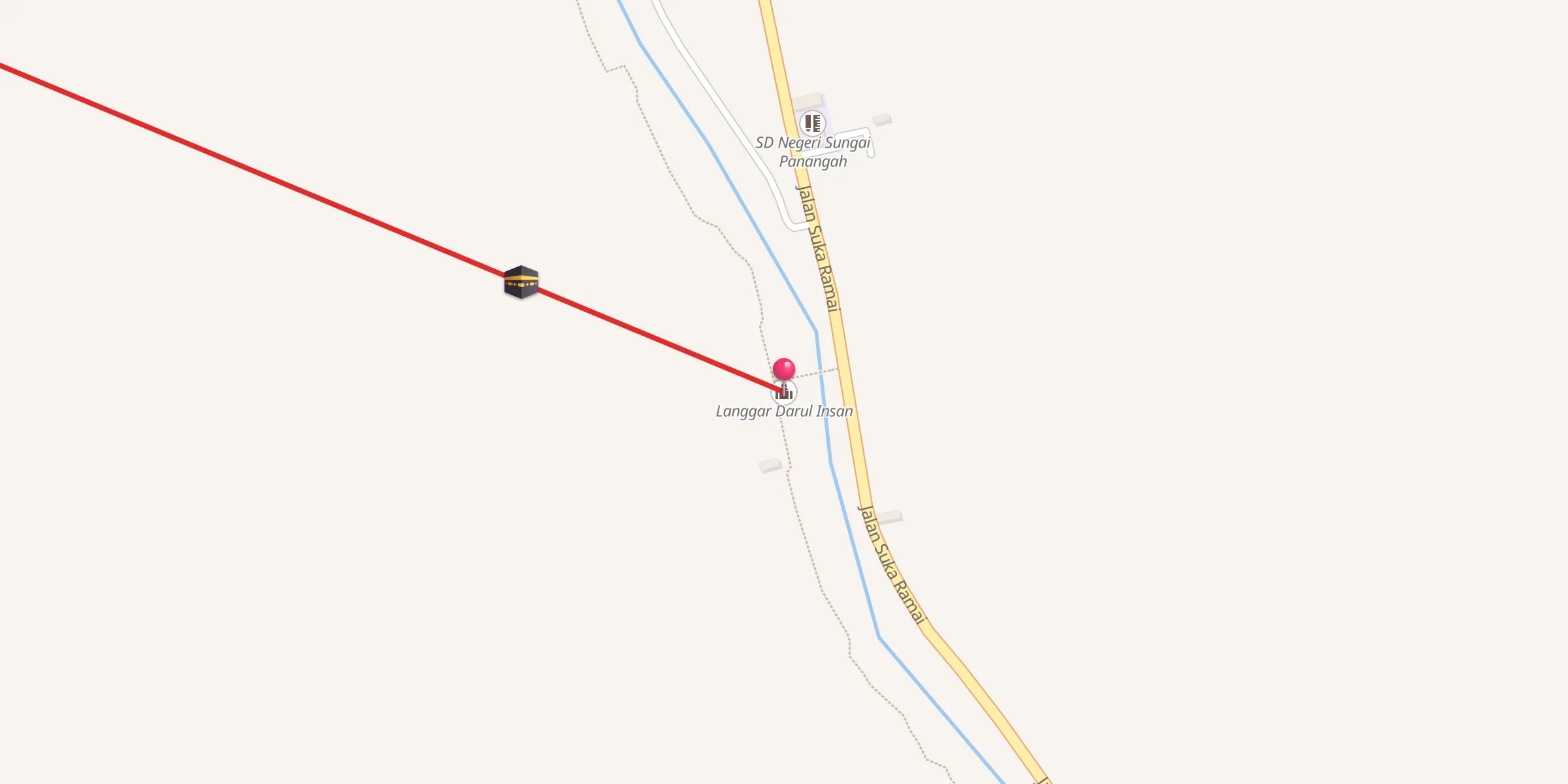 Carte de localisation : Langgar Darul Insan