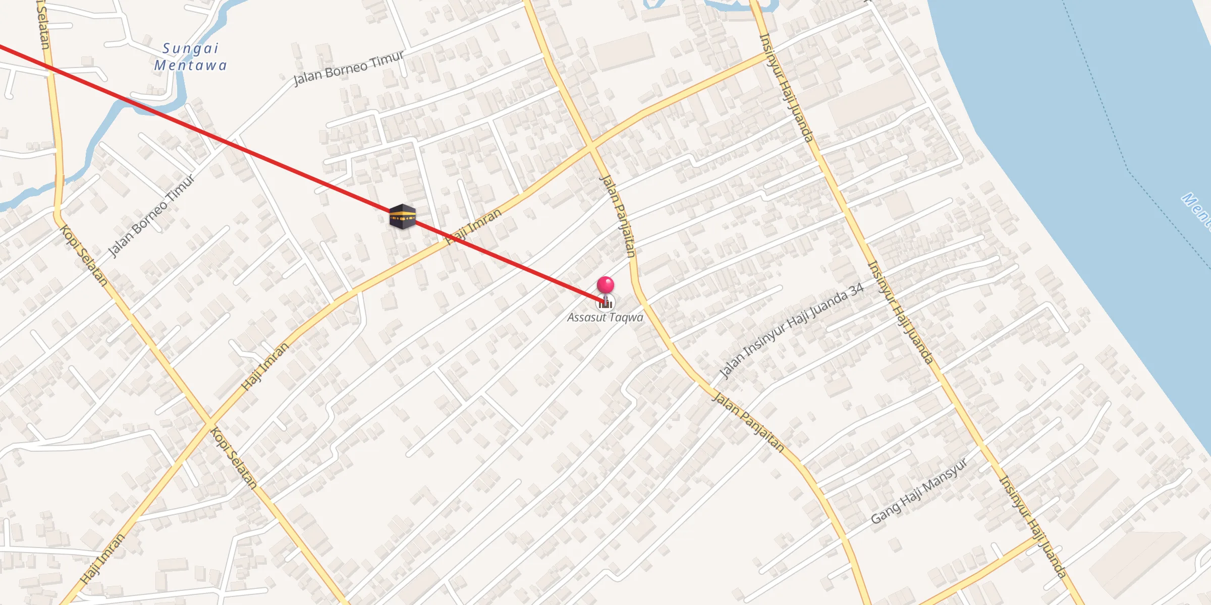 Carte de localisation : Assasut Taqwa
