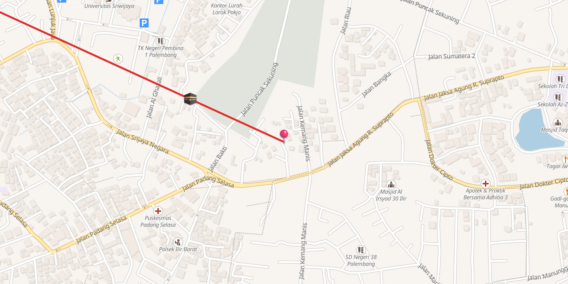 Carte de localisation : Masjid Al Ihsan Bukit Lama