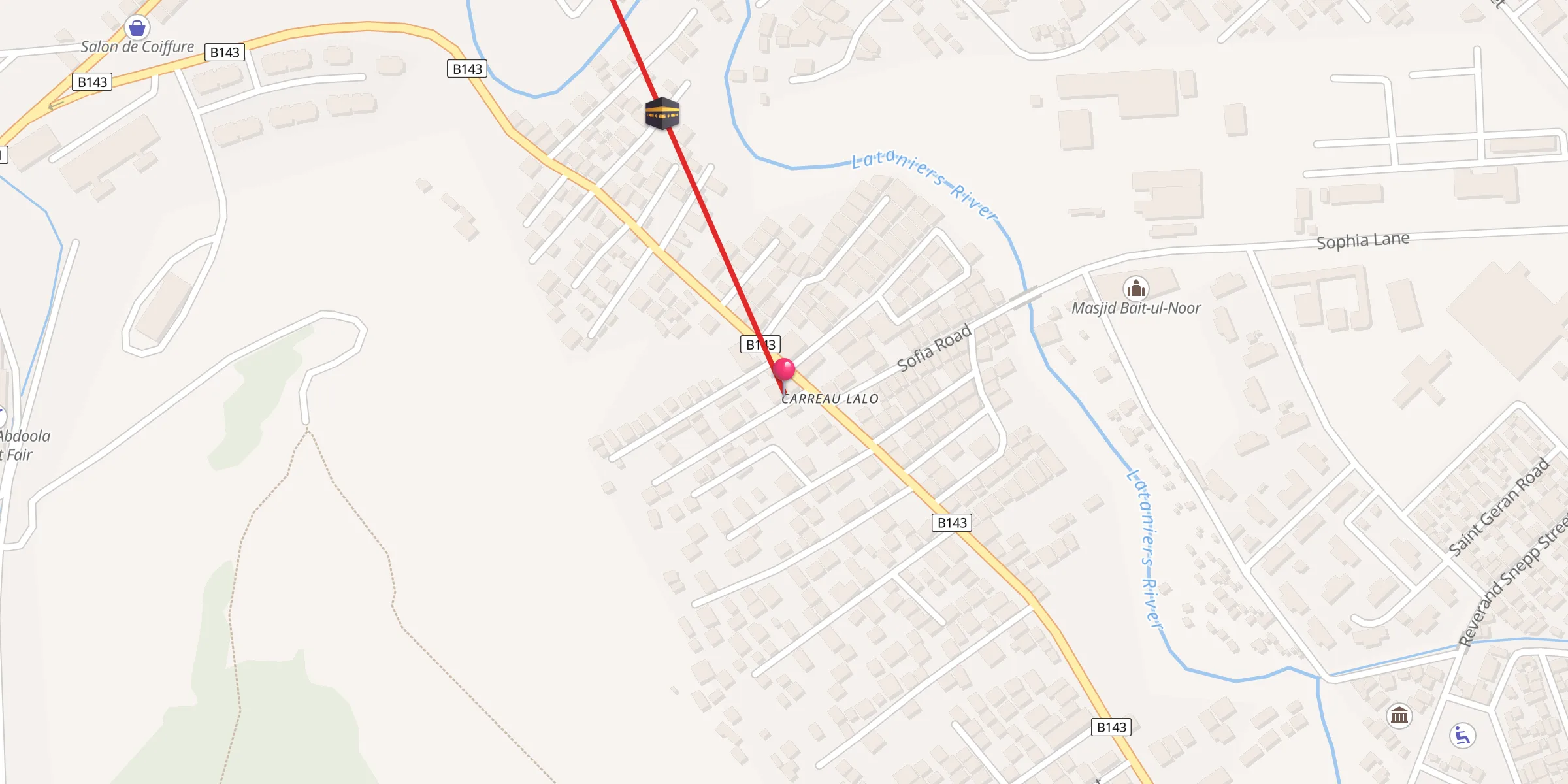 Carte de localisation : Abdul Qadir Jilani