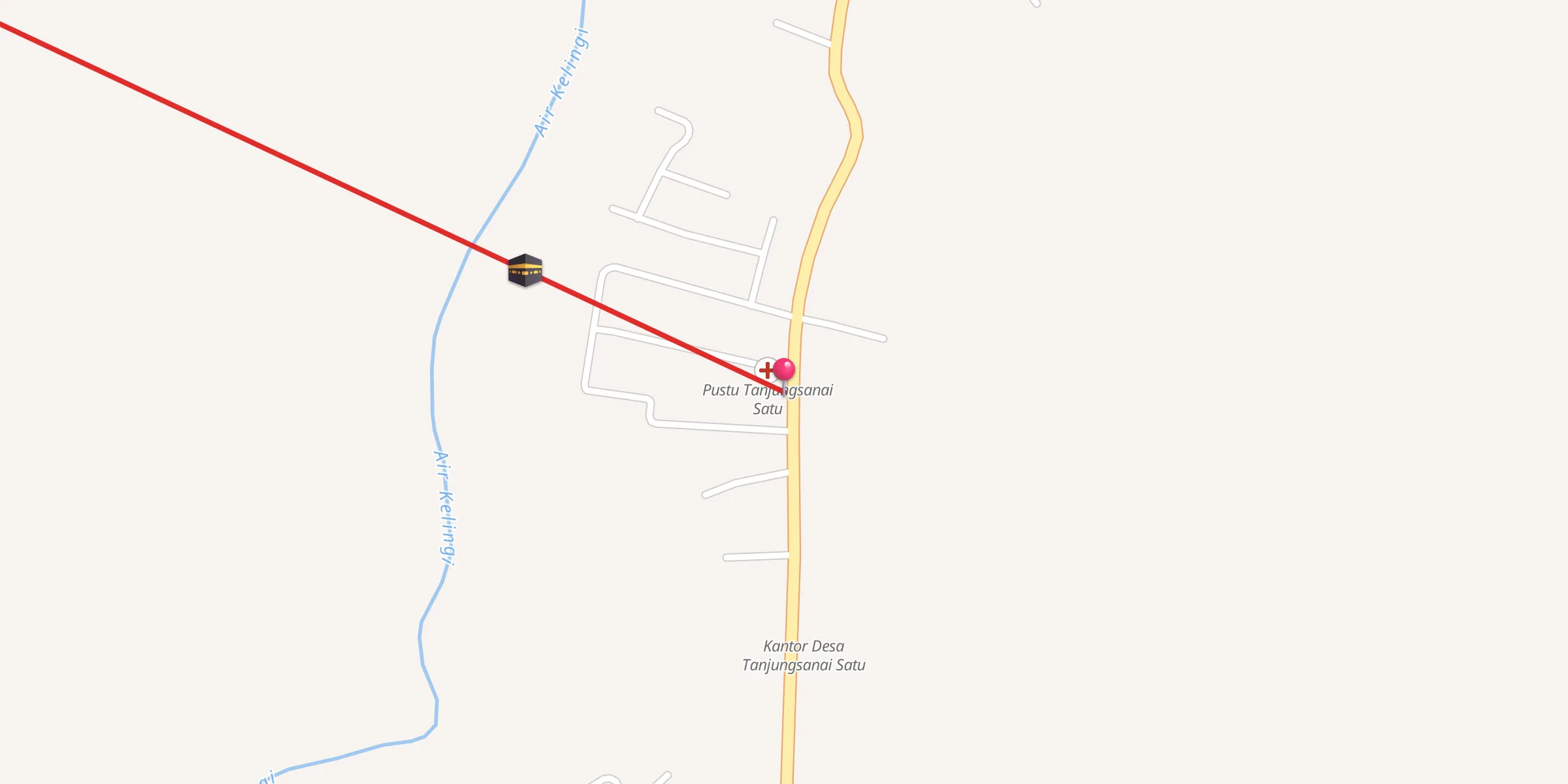 Carte de localisation : Masjid Al.in Tanjungsanai Satu