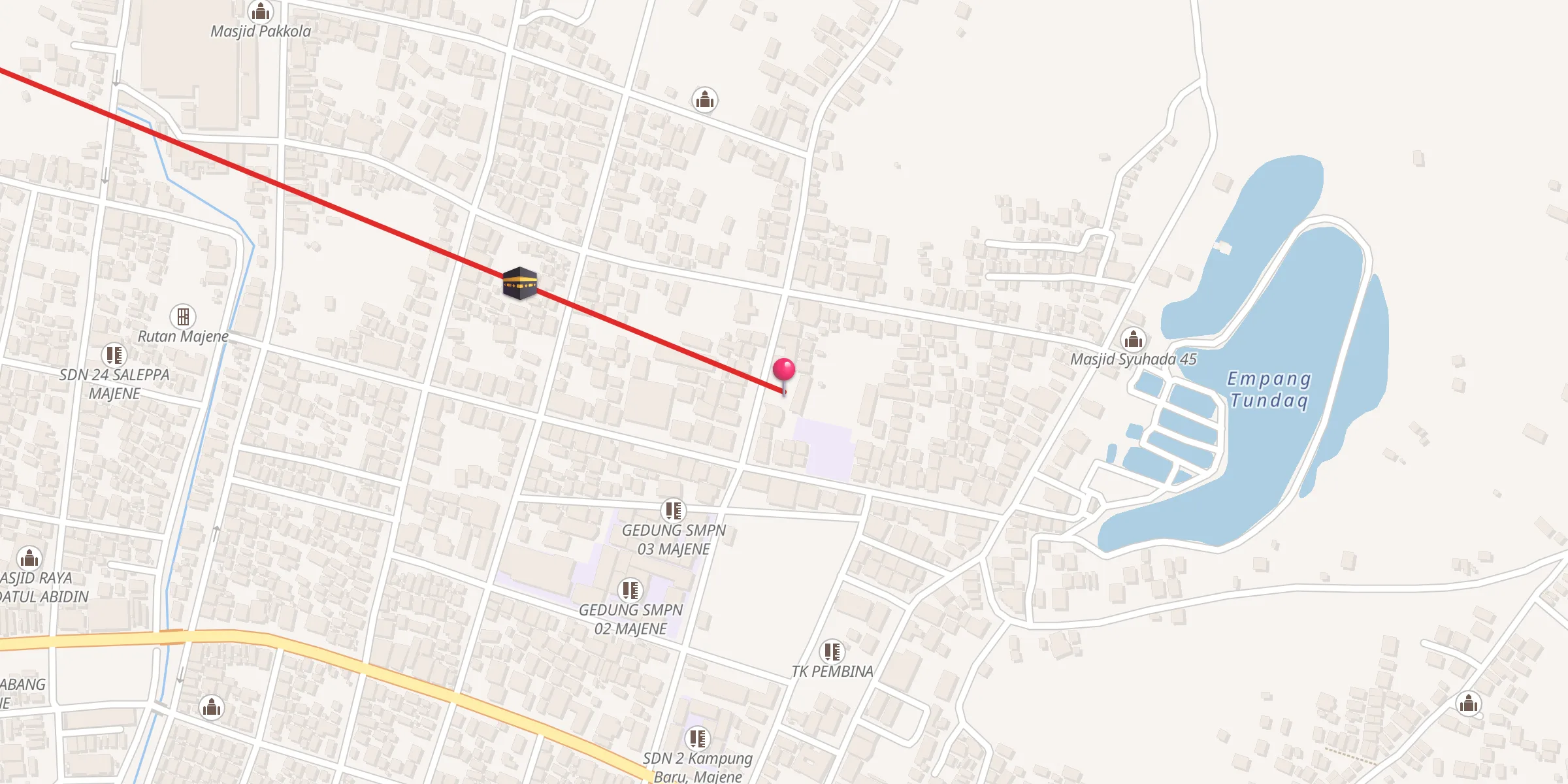 Carte de localisation : Masjid DDI Guppi