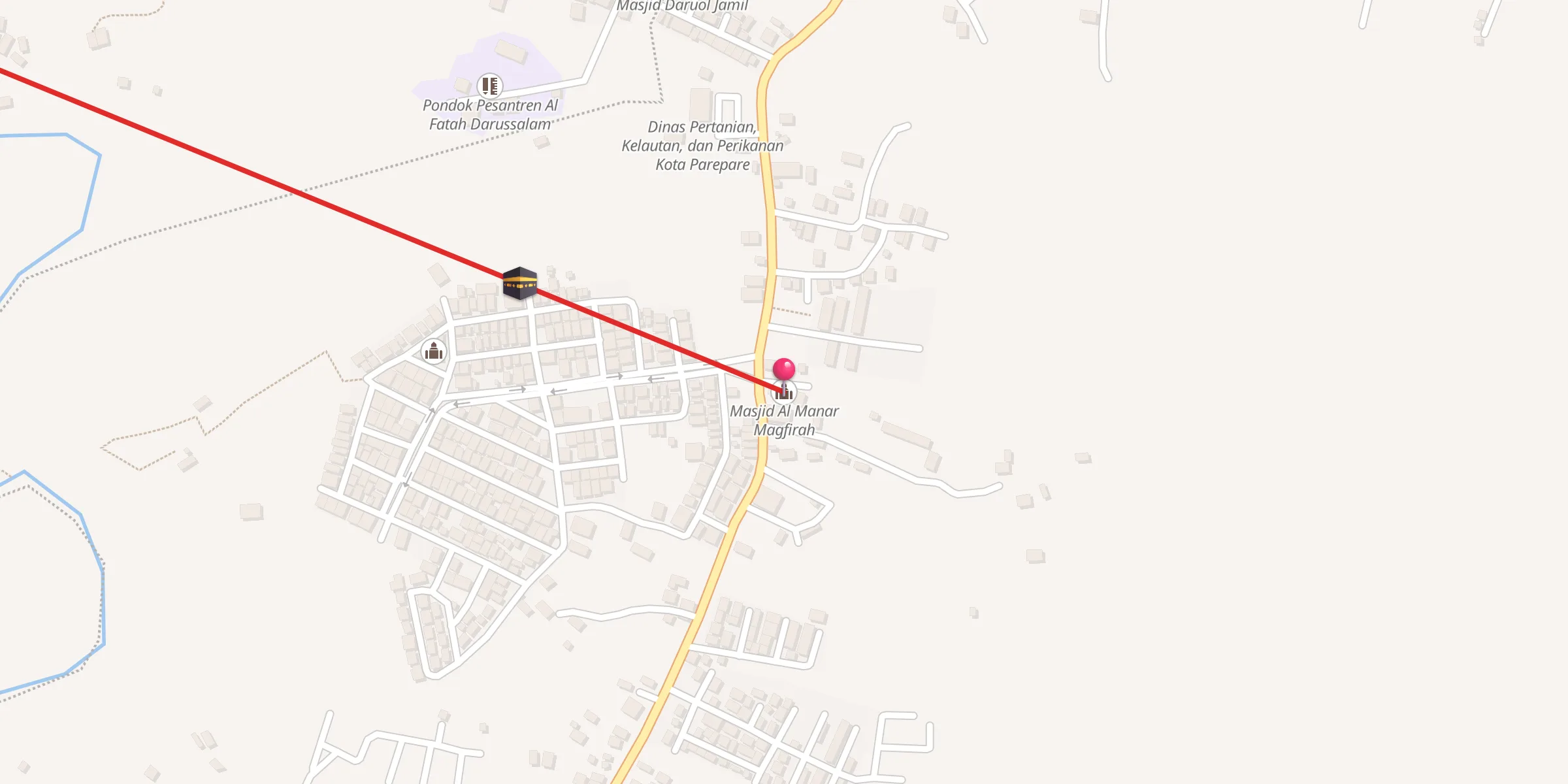 Carte de localisation : Masjid Al Manar Magfirah