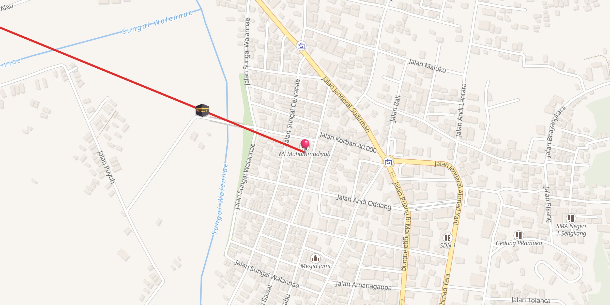 Carte de localisation : Darul Arqam