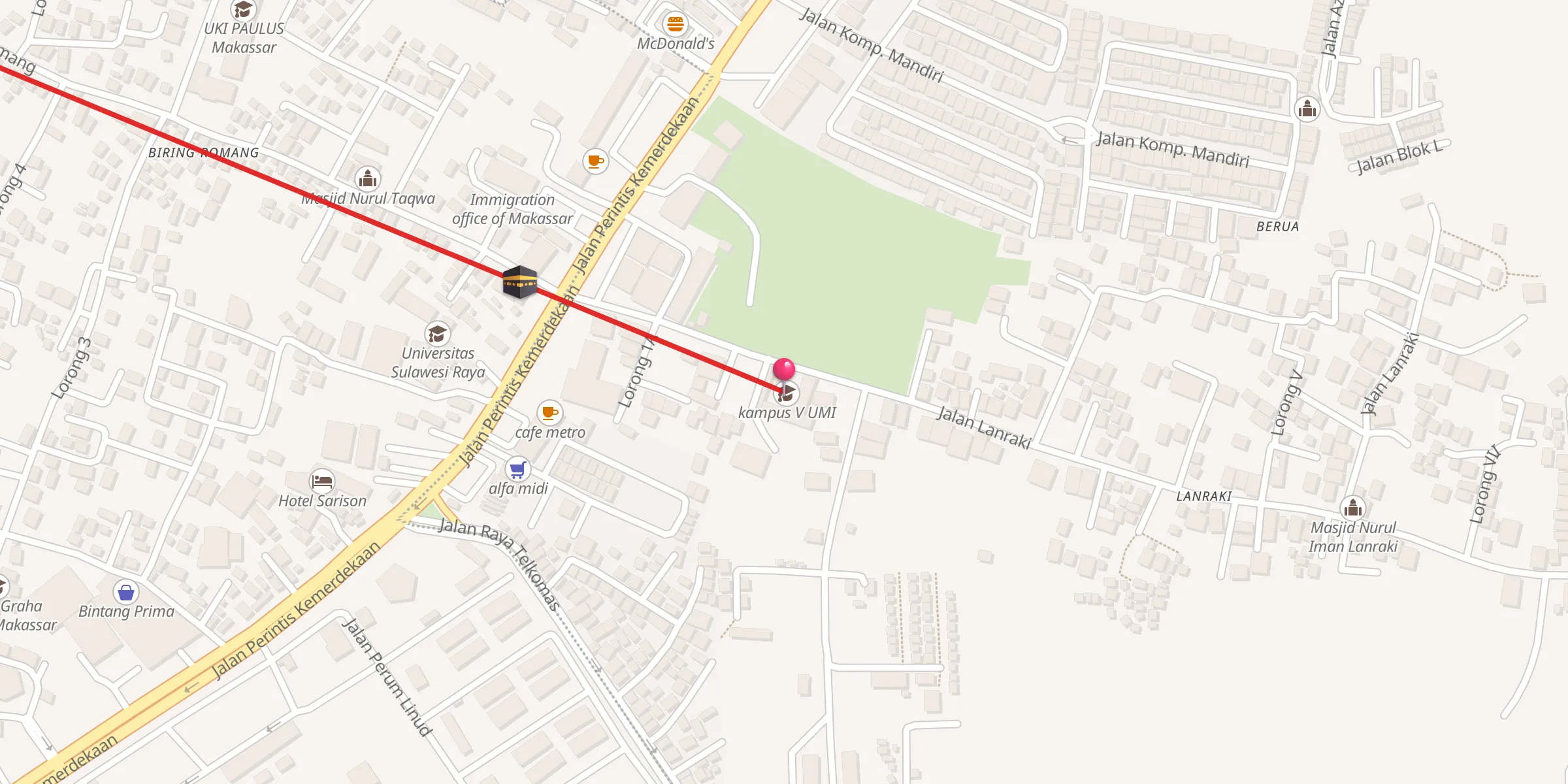 Carte de localisation : Abdul Naser Hasan