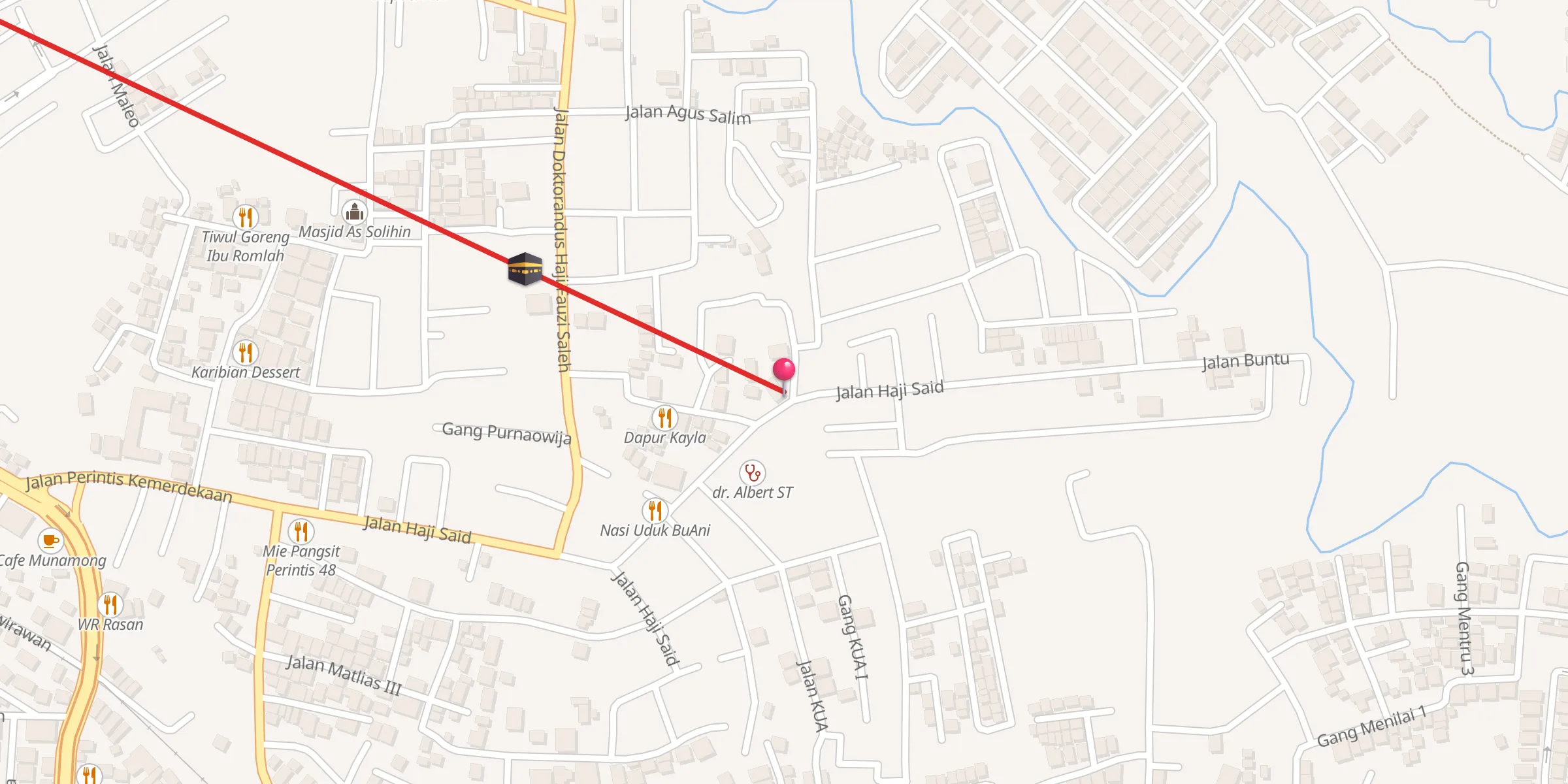 Carte de localisation : Masjid Al Ikhsan
