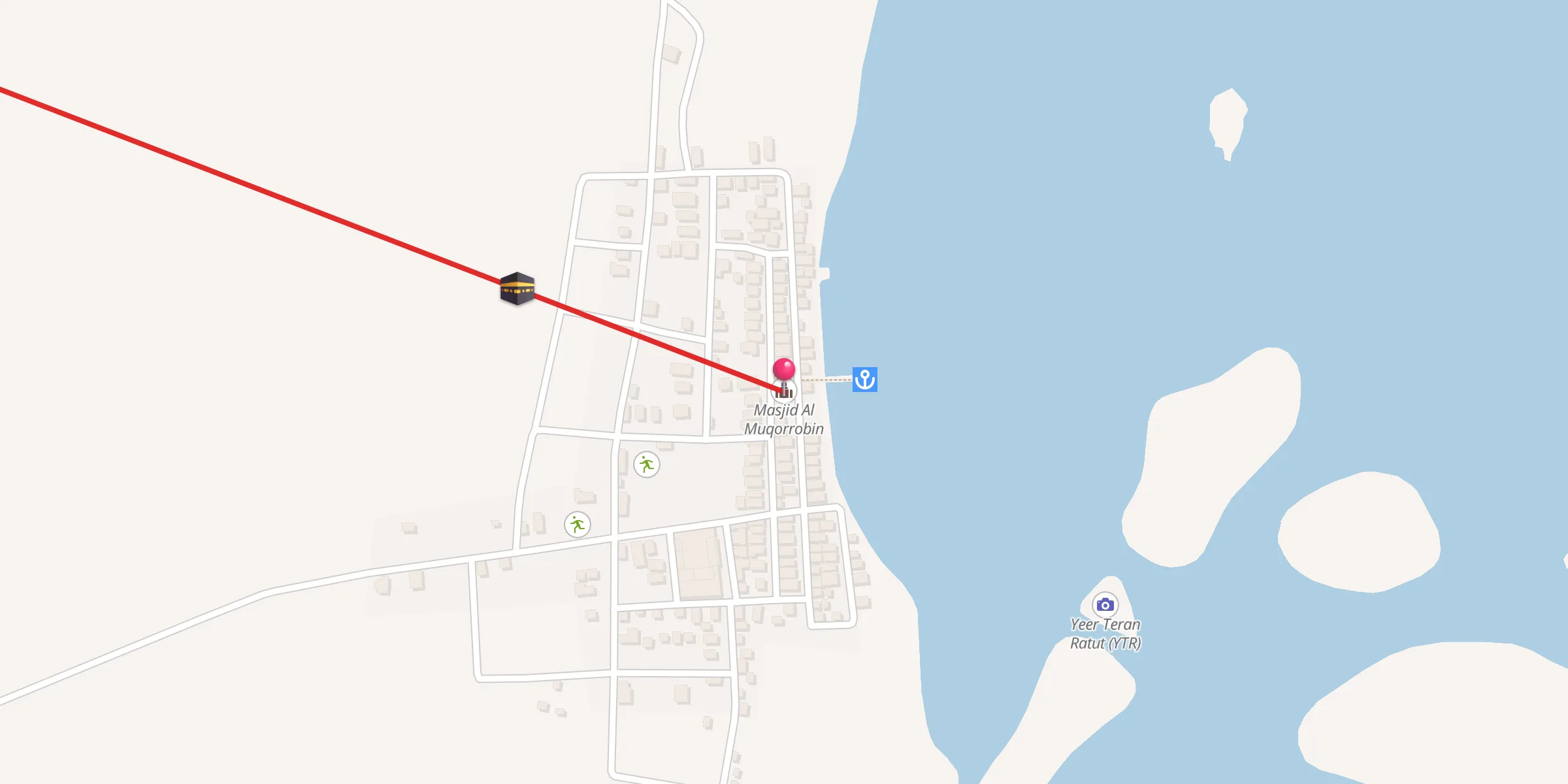 Carte de localisation : Masjid Al Muqorrobin