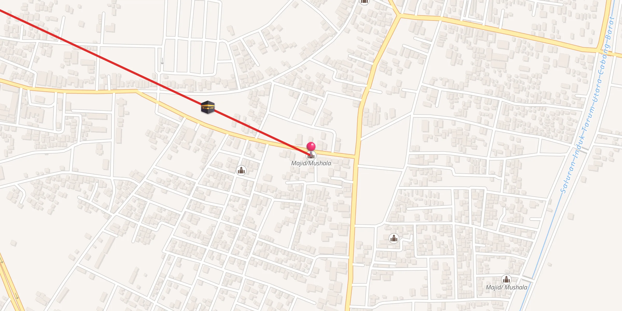 Carte de localisation : Majid/Mushala