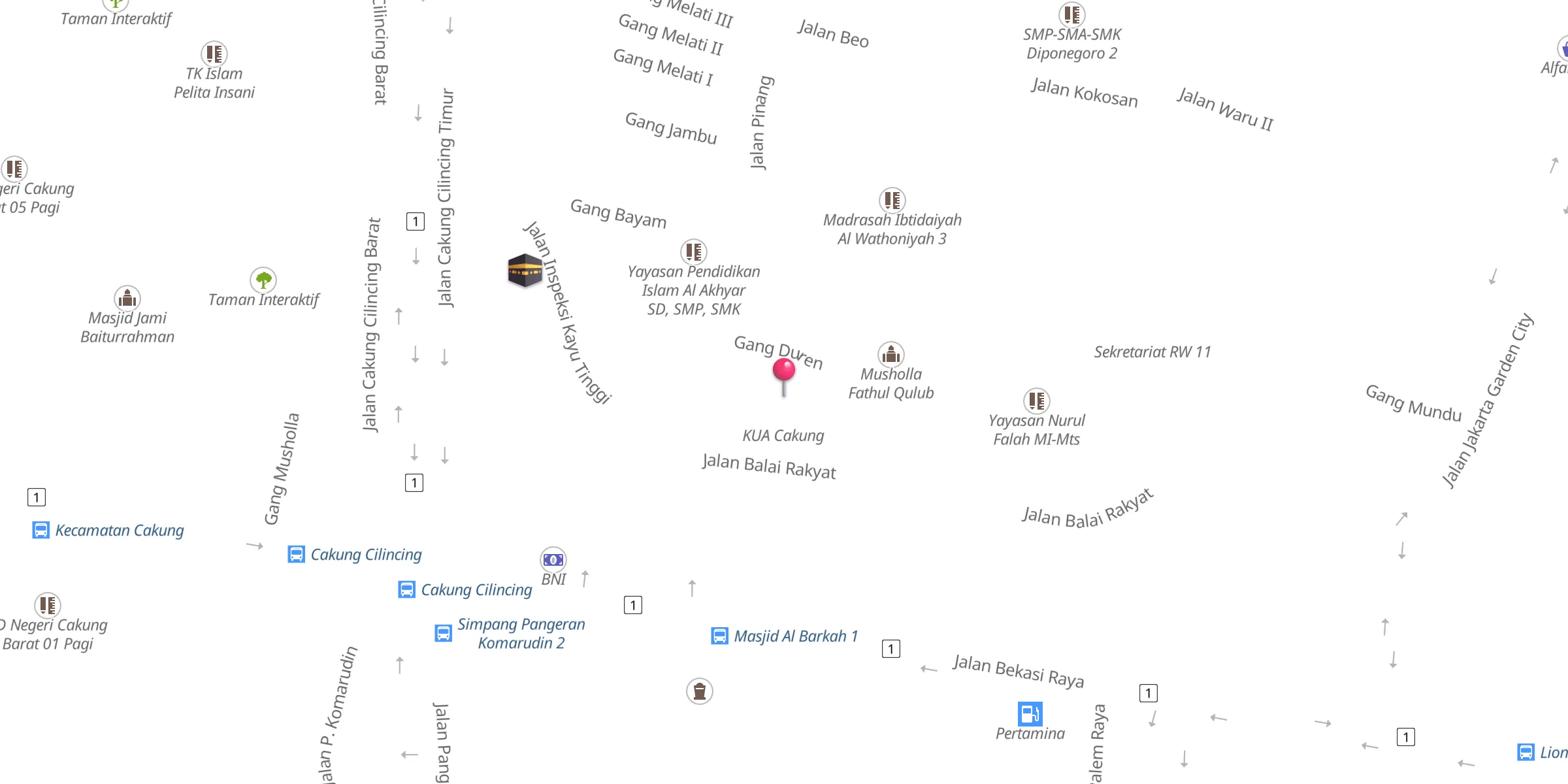 Carte de localisation : Ar-Rahman