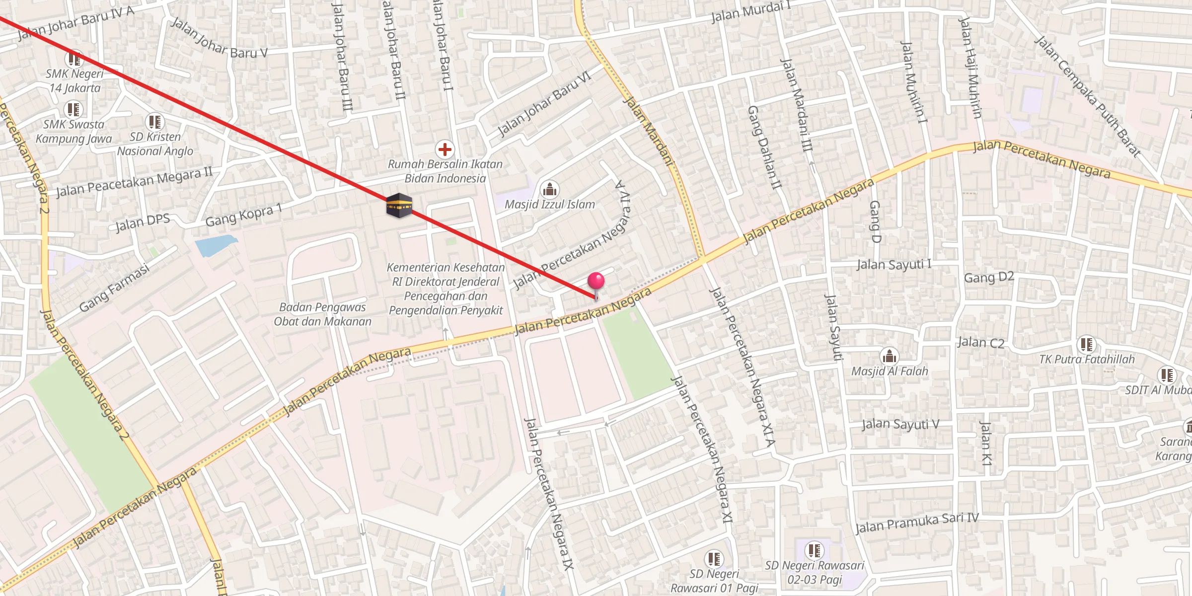 Carte de localisation : As-Salon