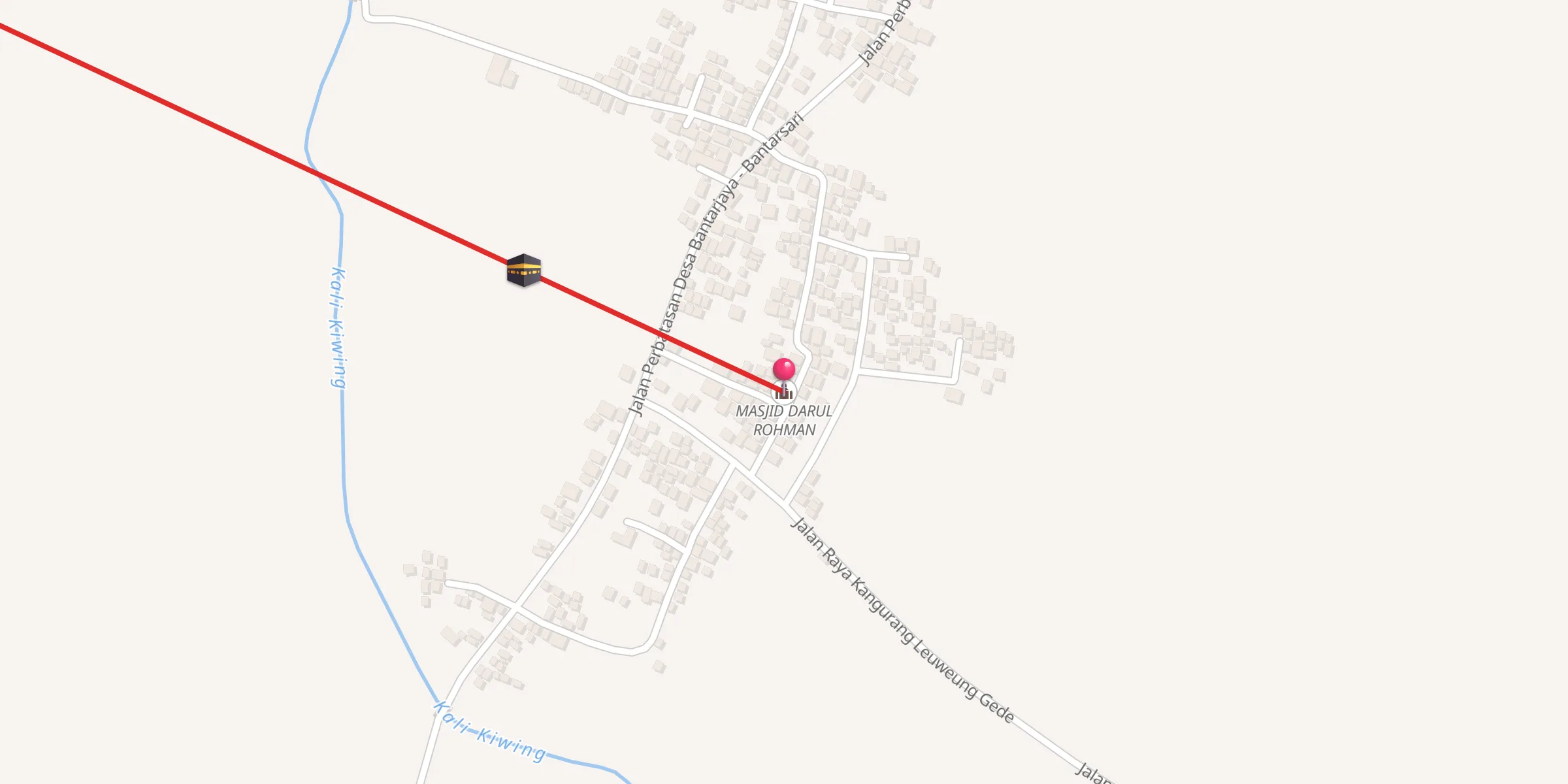 Carte de localisation : MASJID DARUL ROHMAN