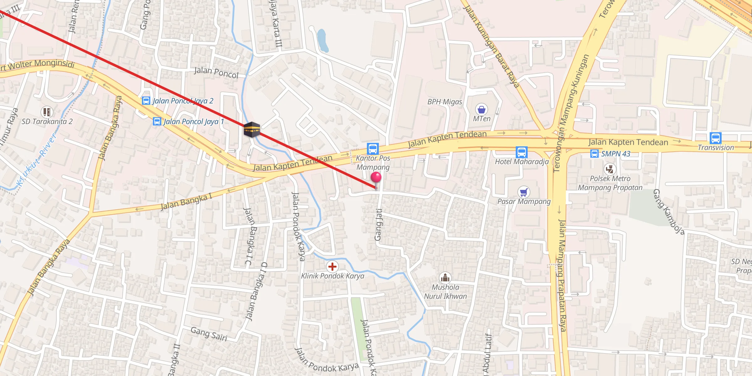 Carte de localisation : Masjid Jami' Darut Taqwa