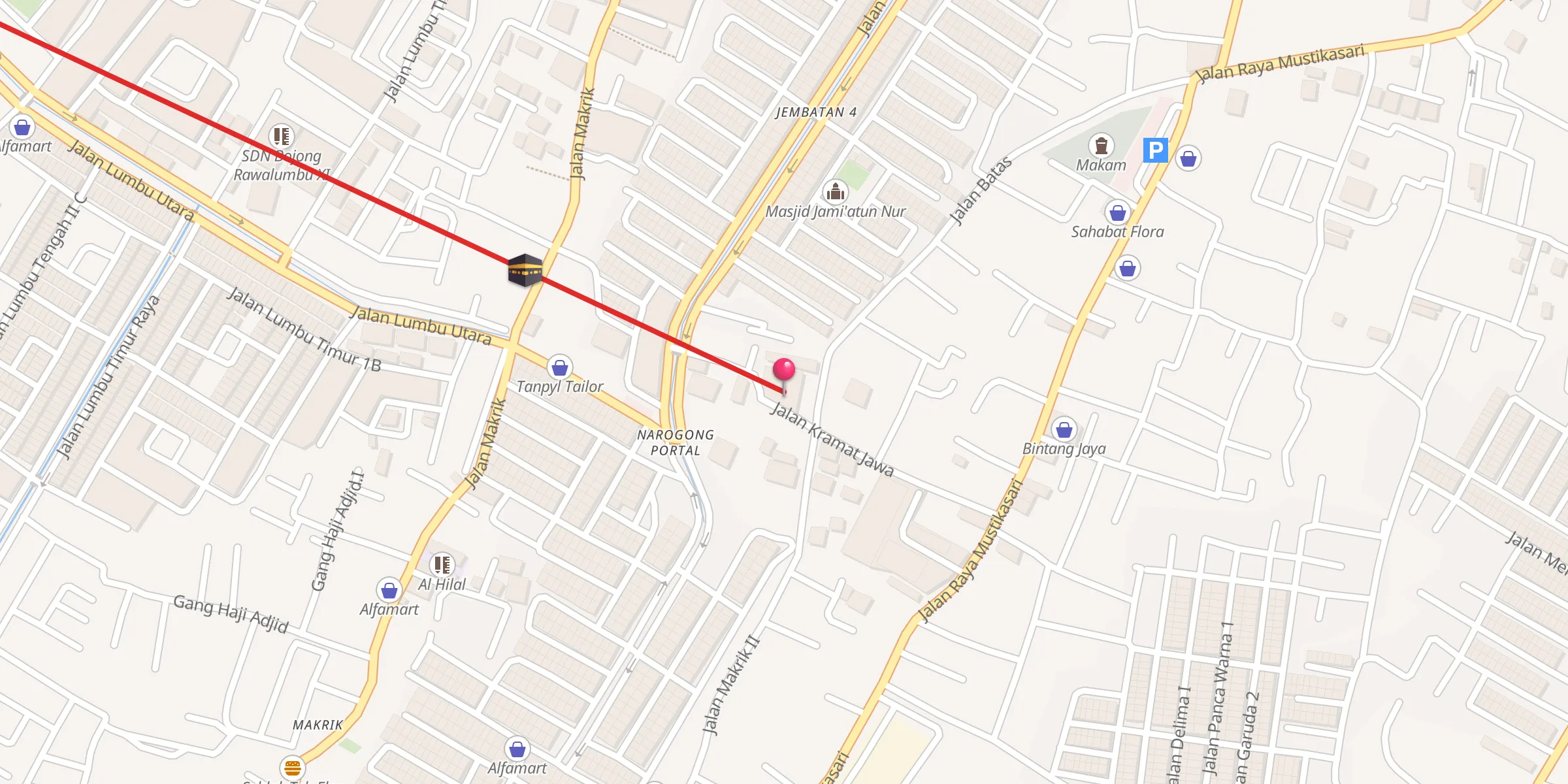 Carte de localisation : Al Muhakimin