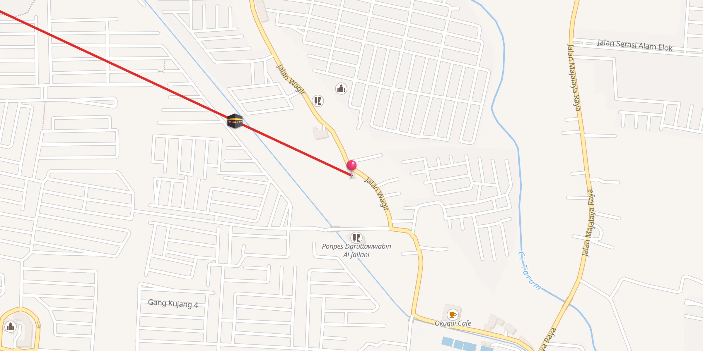 Carte de localisation : Masjid Nurul Huda