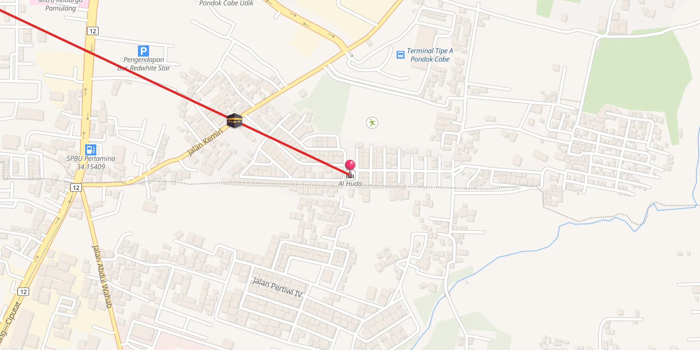 Carte de localisation : Al Huda