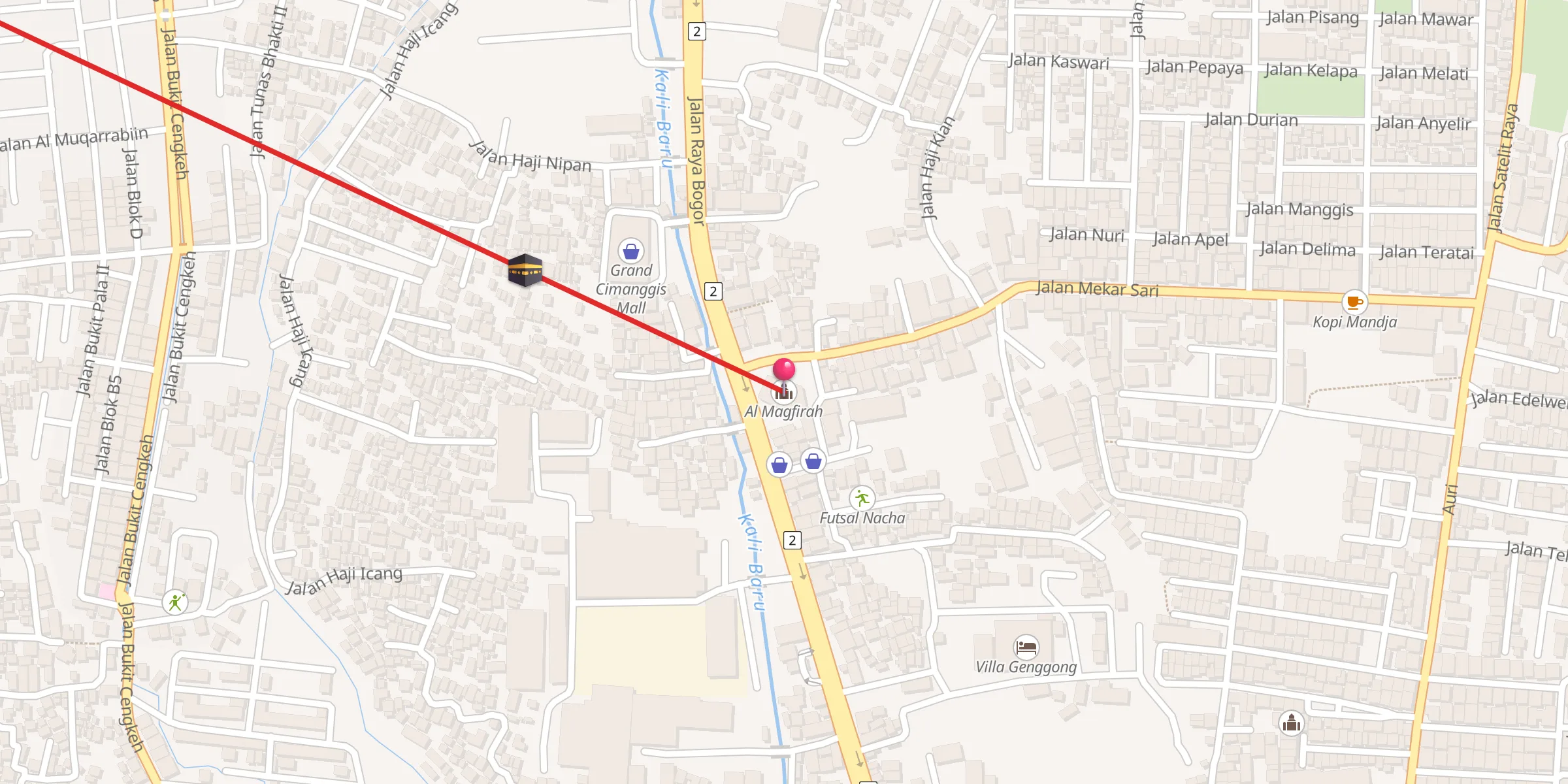 Carte de localisation : Al Magfirah